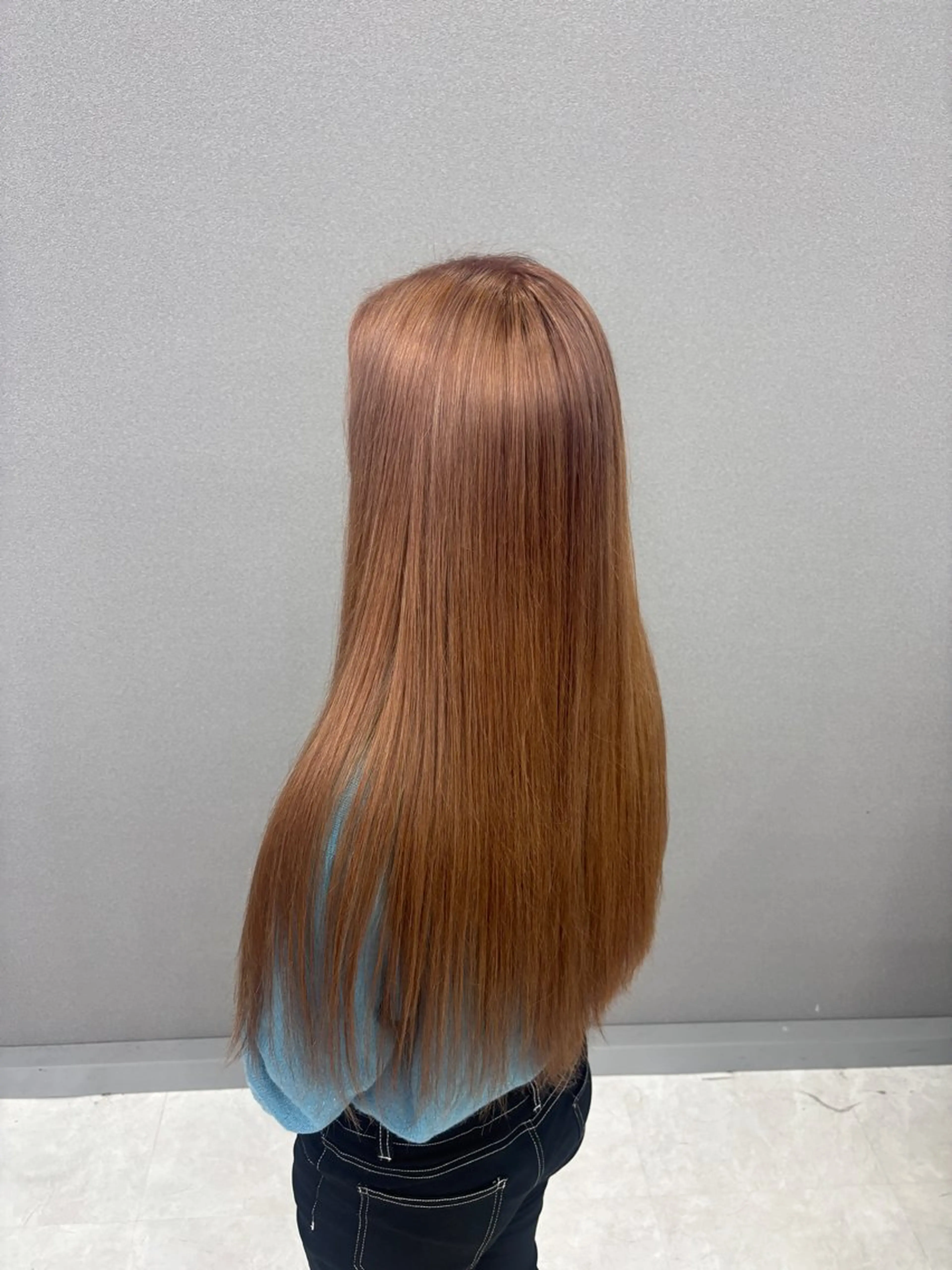 ロング カラー ミルクティー/ピンク カラー/ みう🎀のヘアスタイル