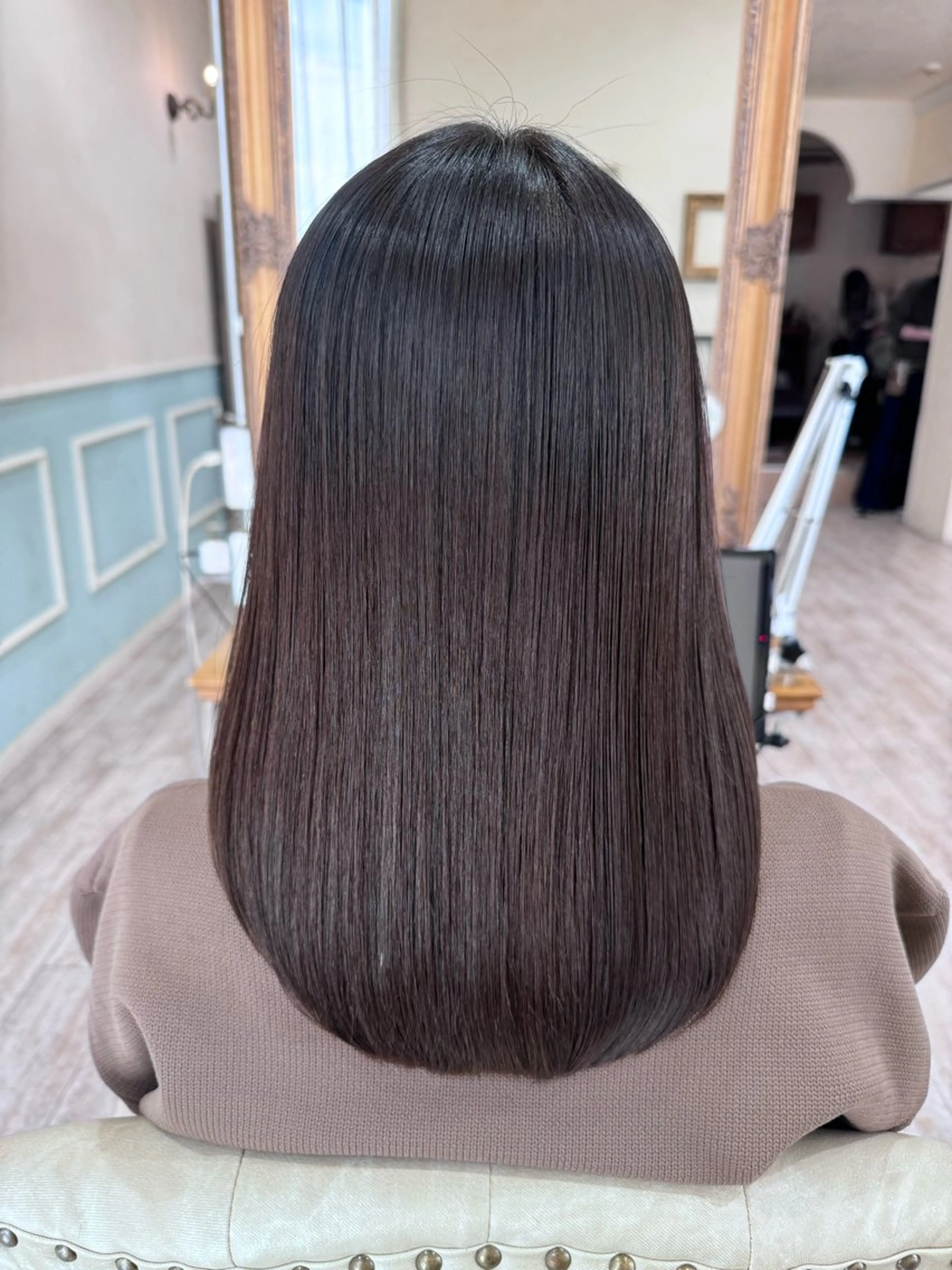 ミディアム カラー 髪質改善 トリートメント カット ヘアカラー トリートメント 新越谷noble店長 松本拓也▶◀*.のヘアスタイル