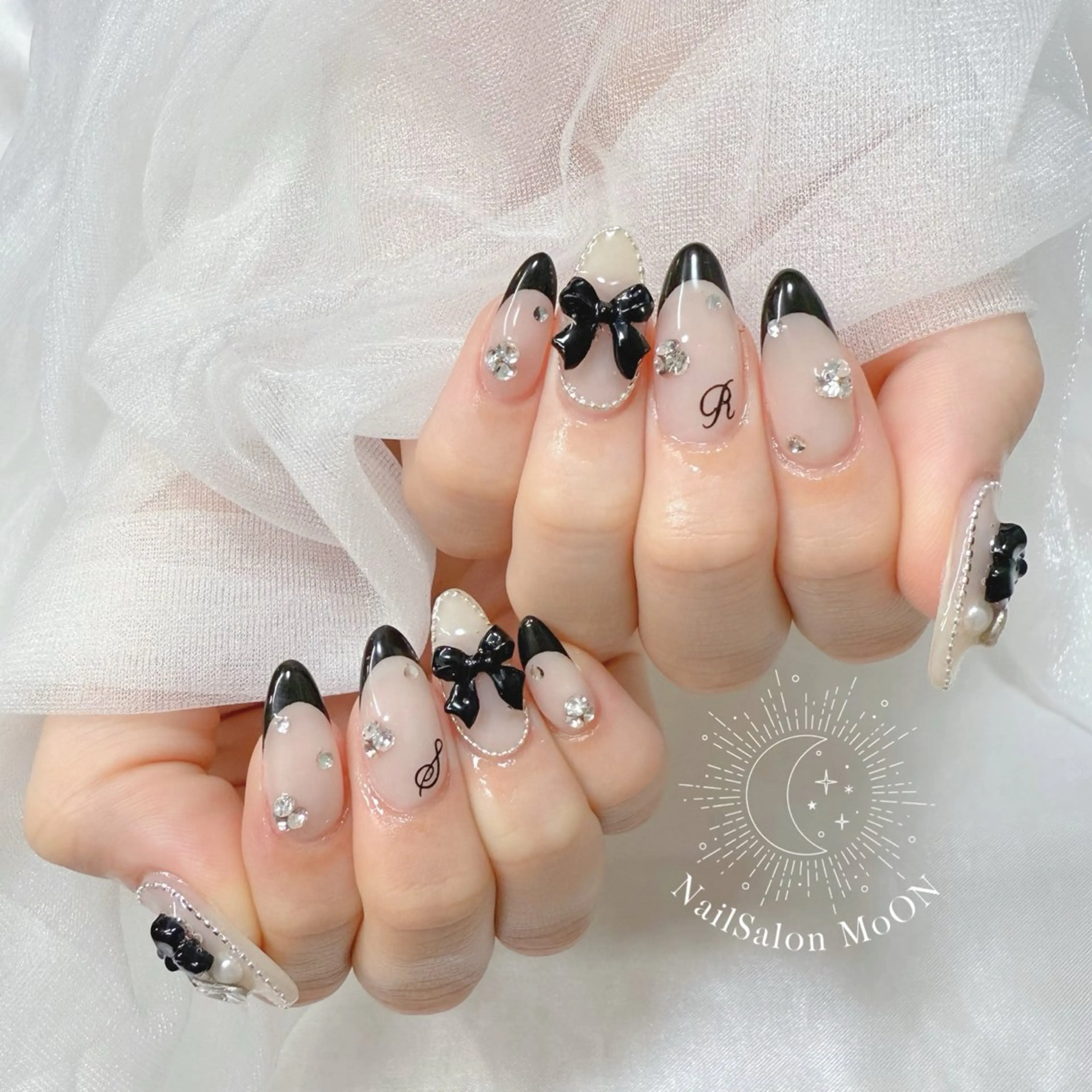 ネイル ハンドネイル ハンドケア MoON...❤︎ MeGuのネイルデザイン