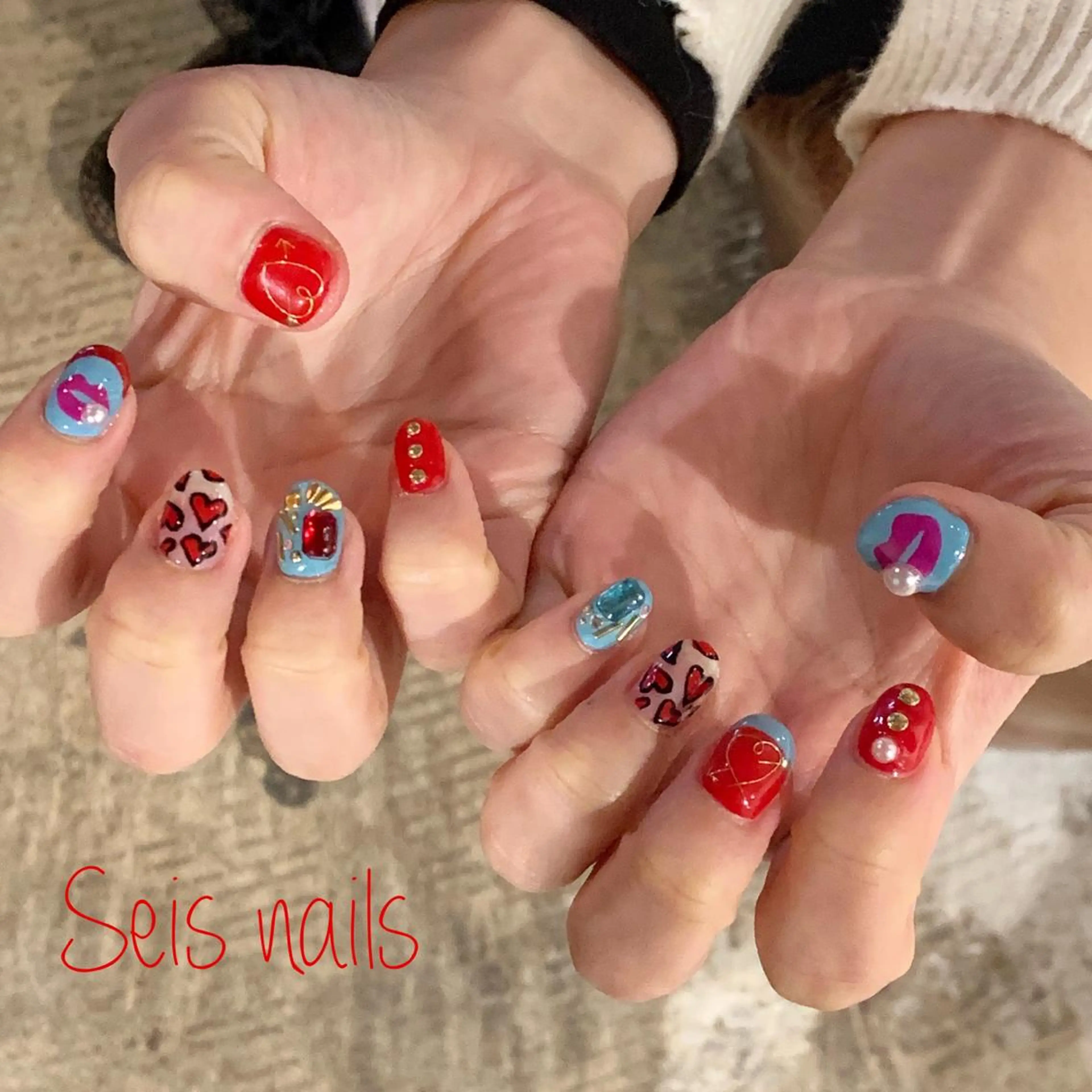 ネイル ハンドネイル Seis Shihoのネイルデザイン