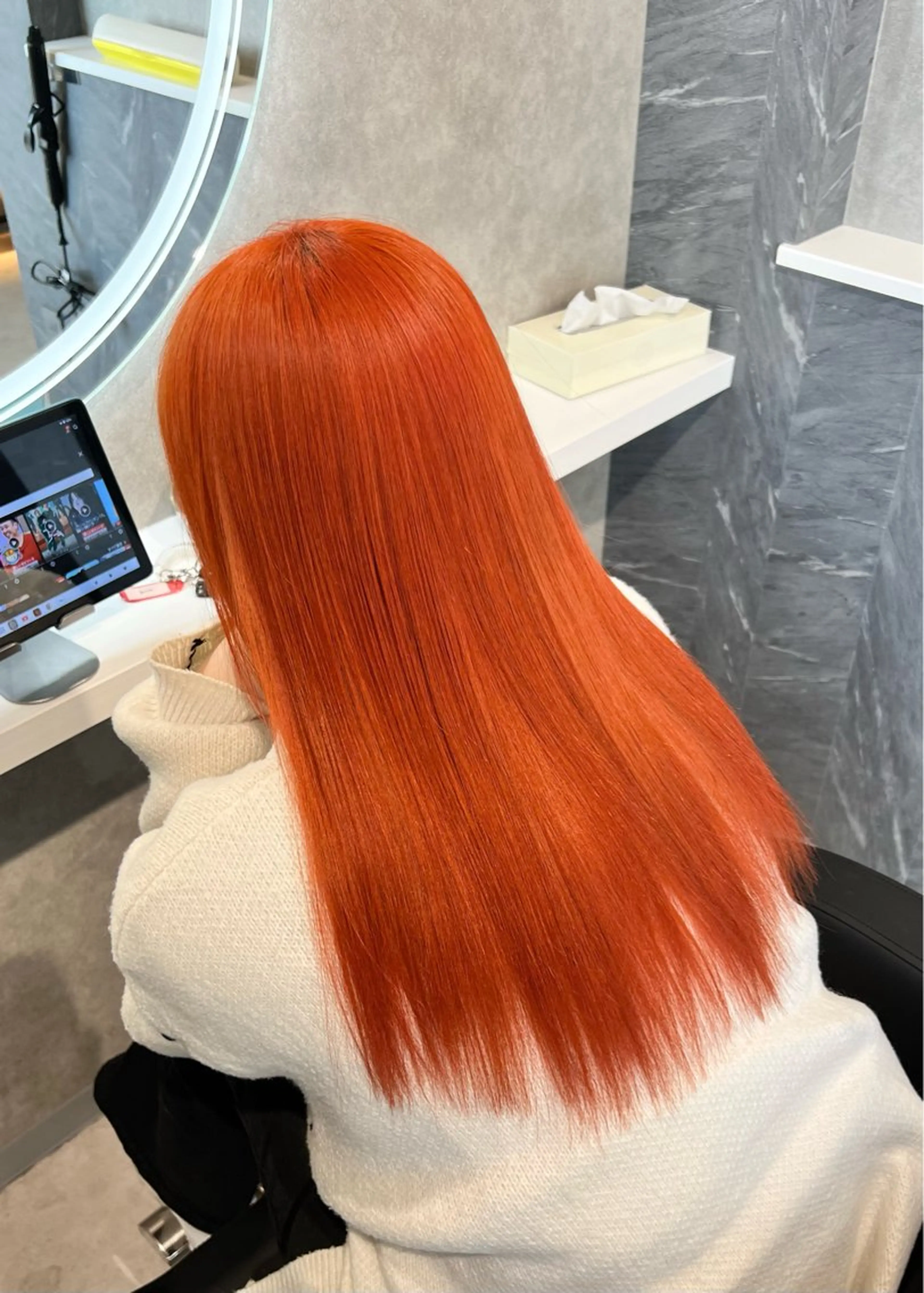 セミロング カラー パーマ ヘアアレンジ メンズ キッズ 髪質改善 縮毛矯正 酸性ストレート ストレートパーマ ヘアカラー トリートメント 髪質改善SALON MIST＋所属・阪神尼崎駅徒歩2分 半個室サロン　小田稔のヘアスタイル