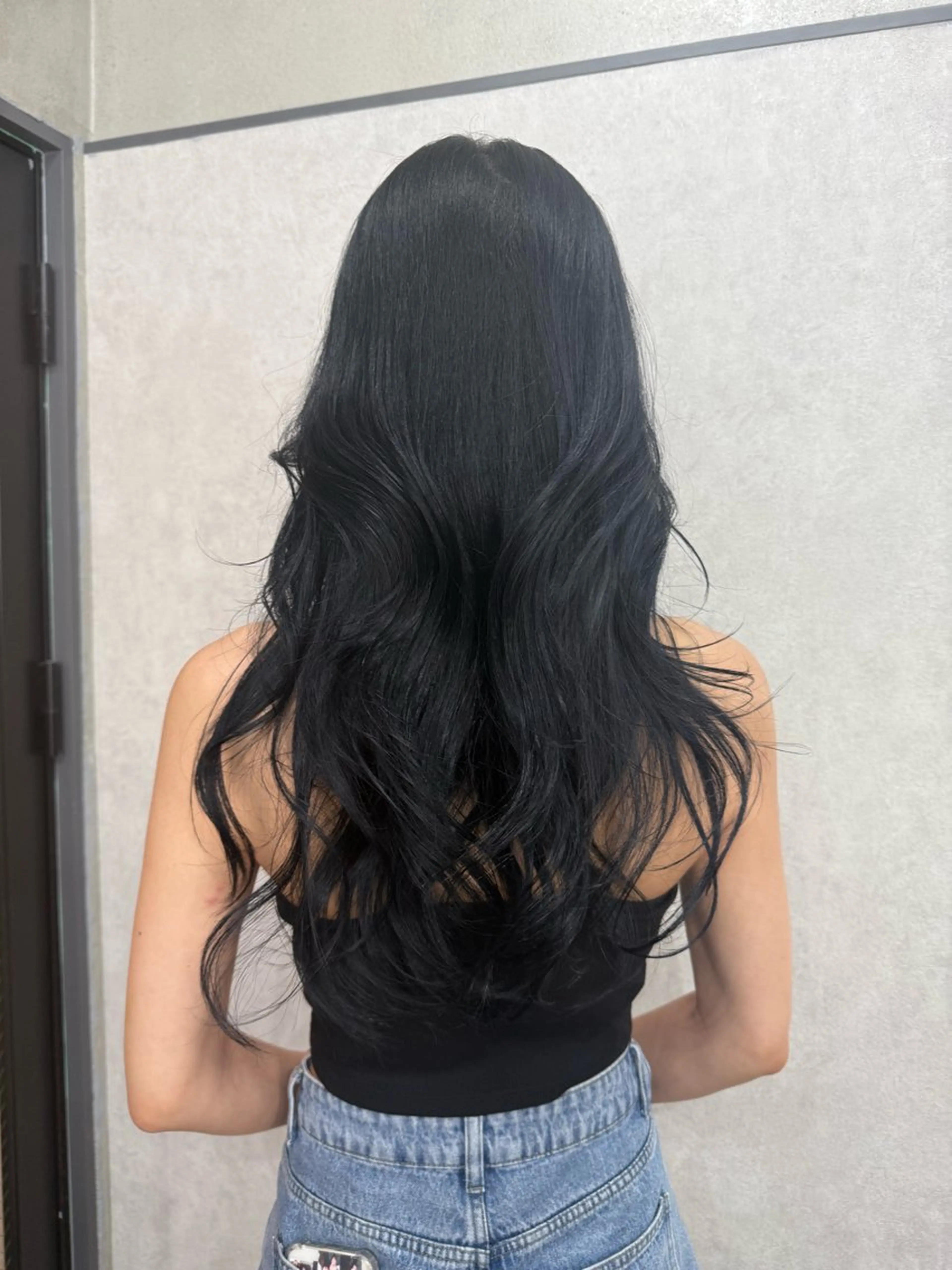 ロング カラー レイヤーカット AIRI layer cut hairのヘアスタイル