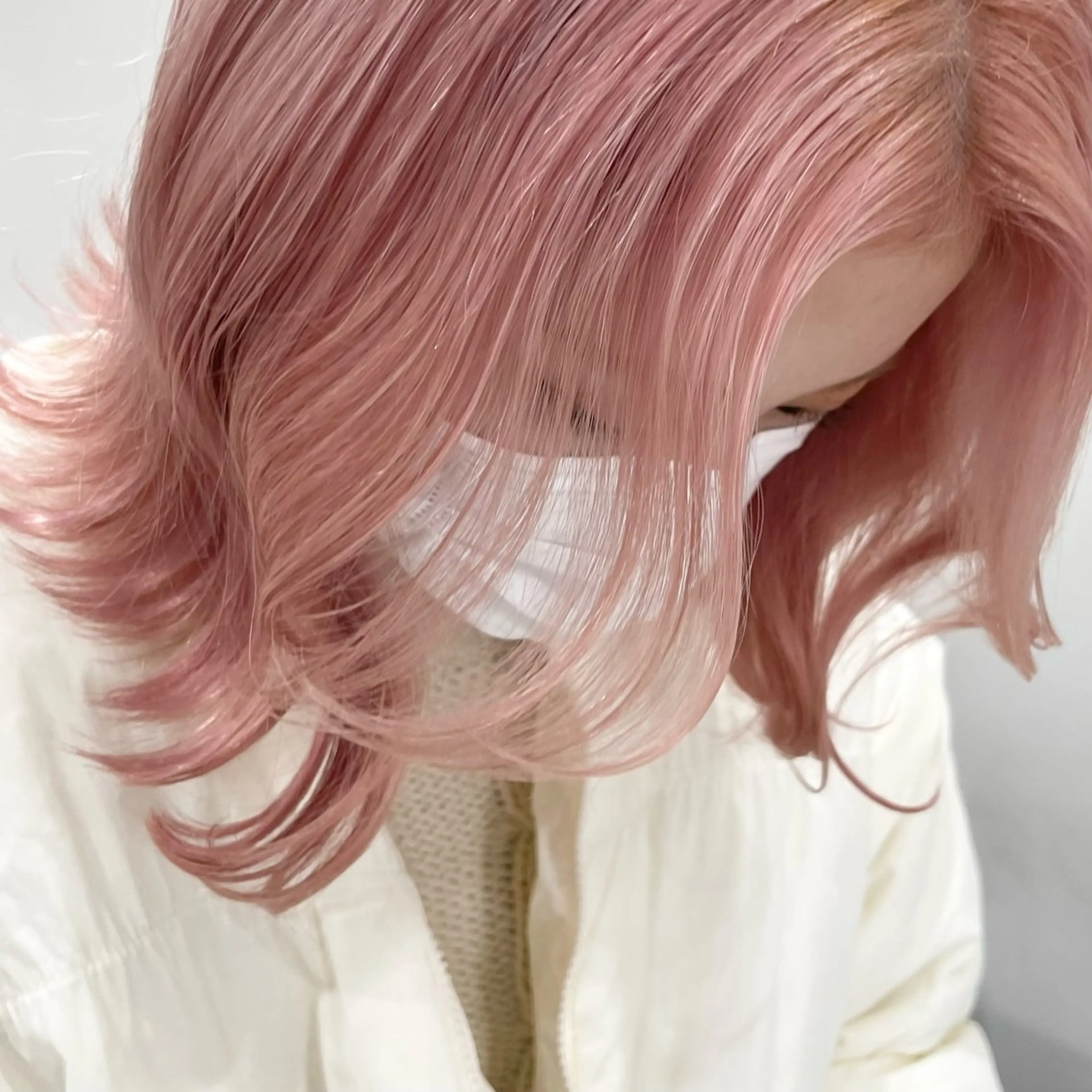 ミディアム By THE CALLiiiNG【バイコーリング】所属・広島:ミルキーカラー tsumaのヘアスタイル