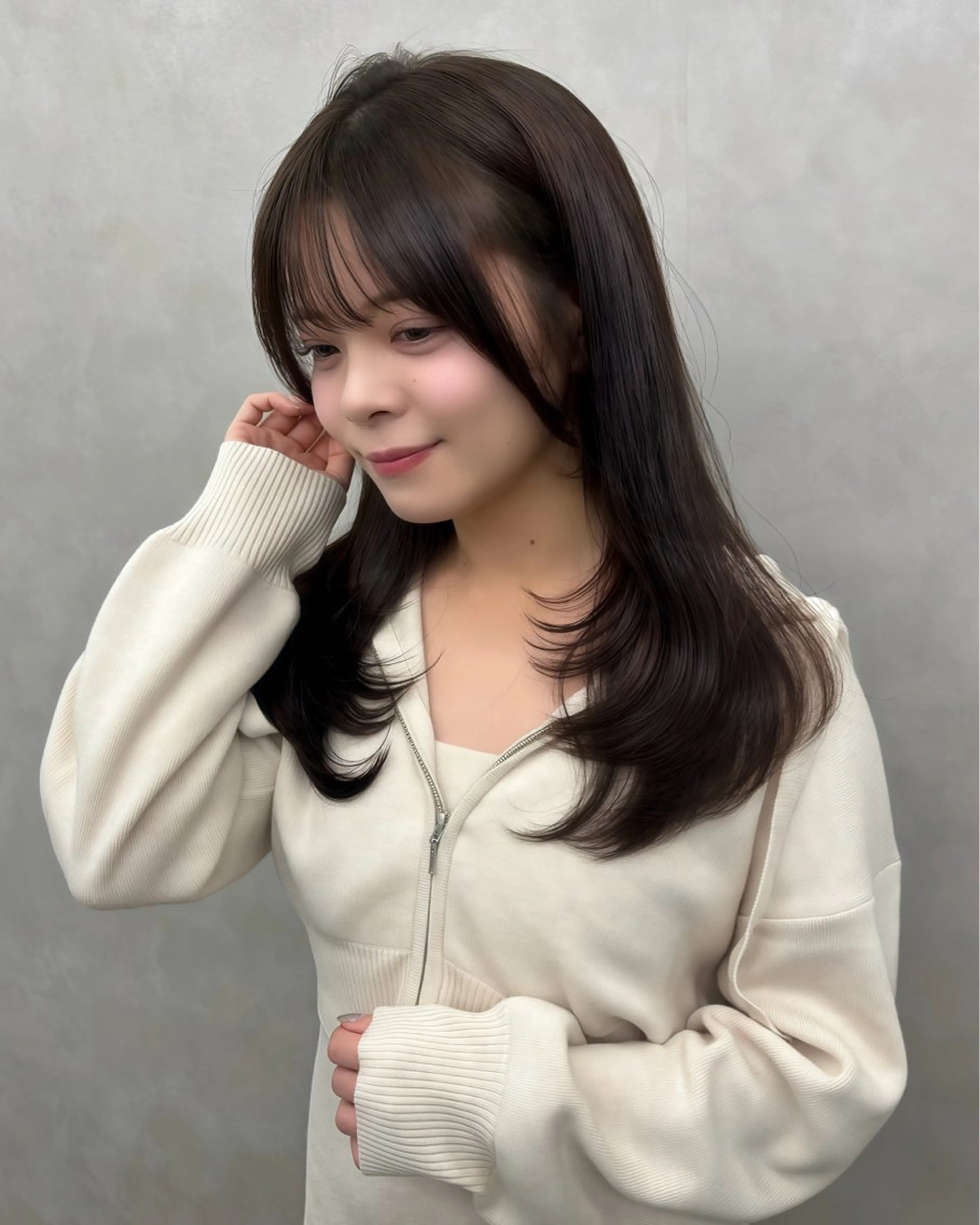 韓国風カット🩶ケアトリートメント¥11000→¥7700の写真