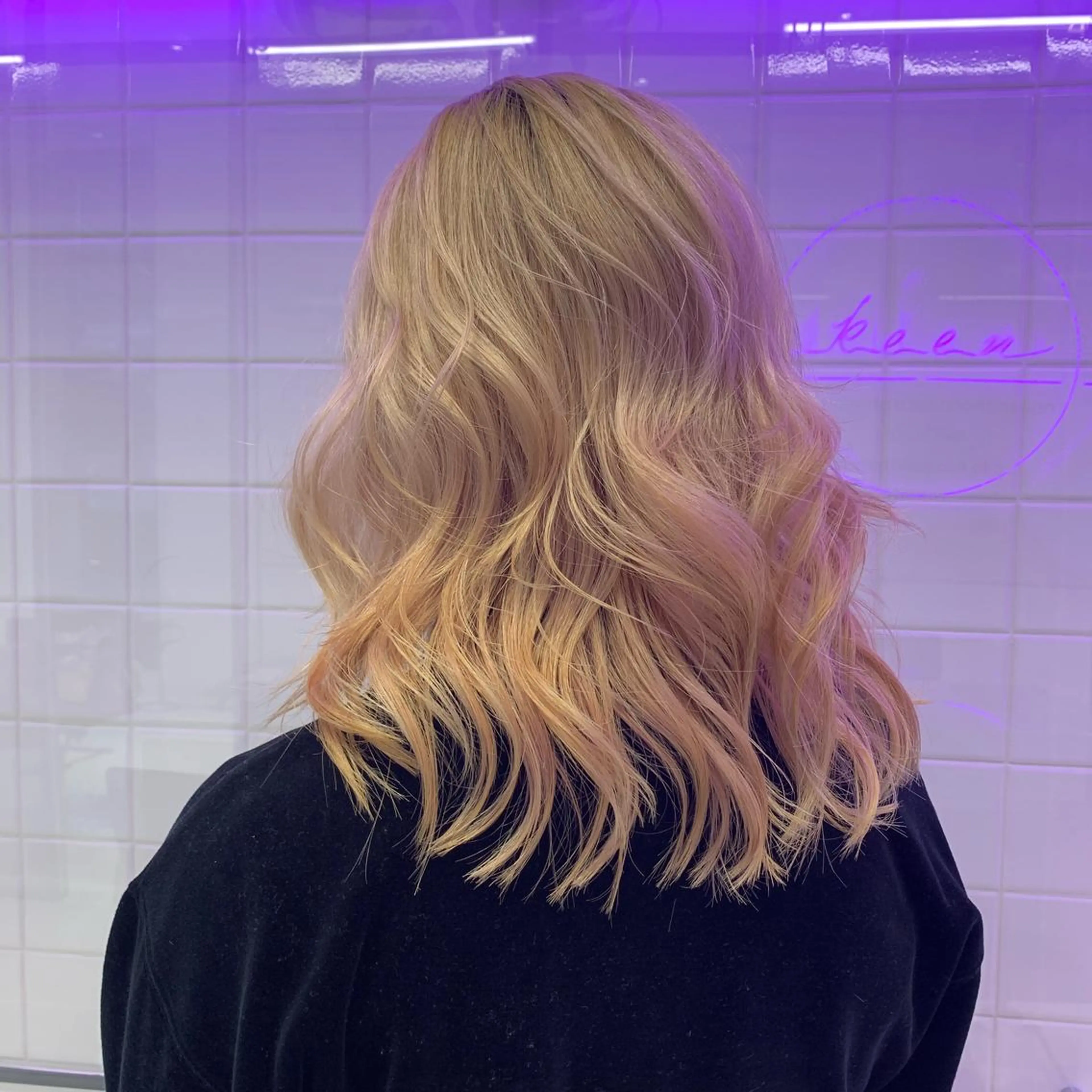 ミディアム カラー ヘアカラー トリートメント share salon JAM 吉祥寺所属・レイヤー/ブリーチ HIKARU ♡のヘアスタイル