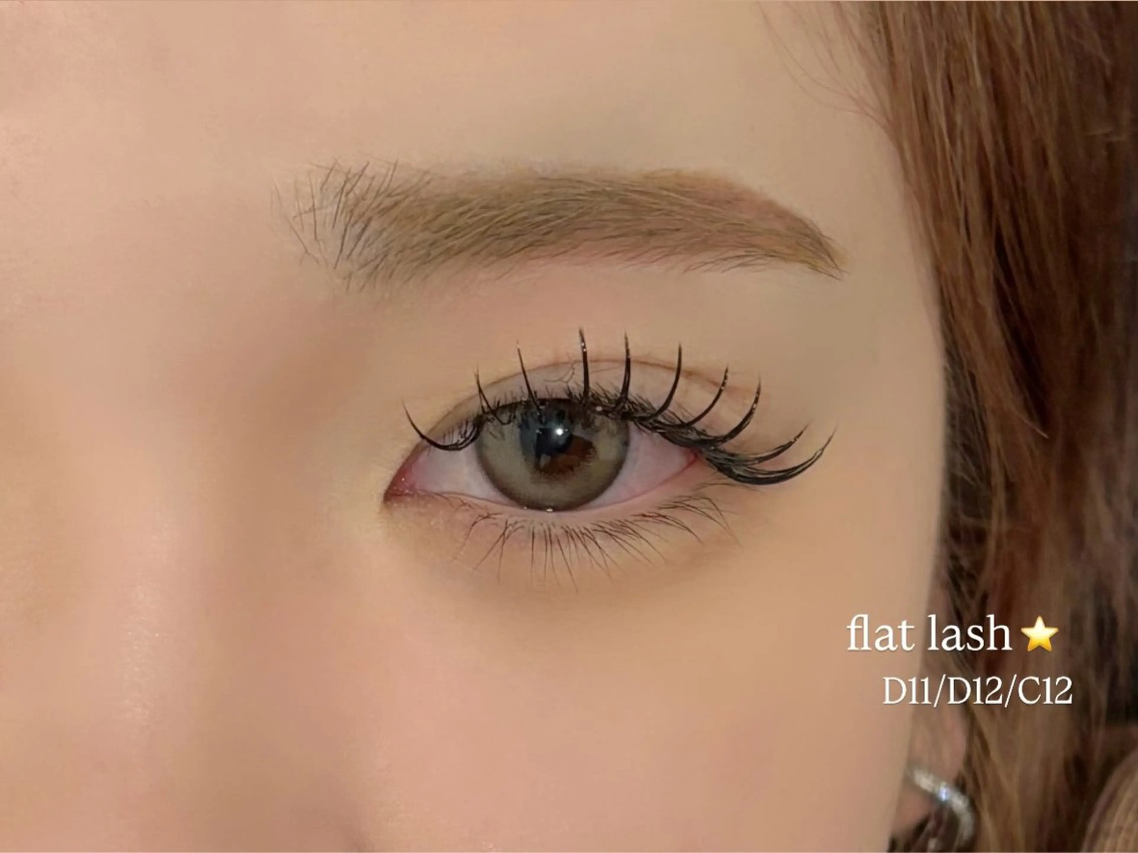 マツエク・マツパ saya/メンズ眉毛 /アンドヘルシーのマツエク・マツパデザイン