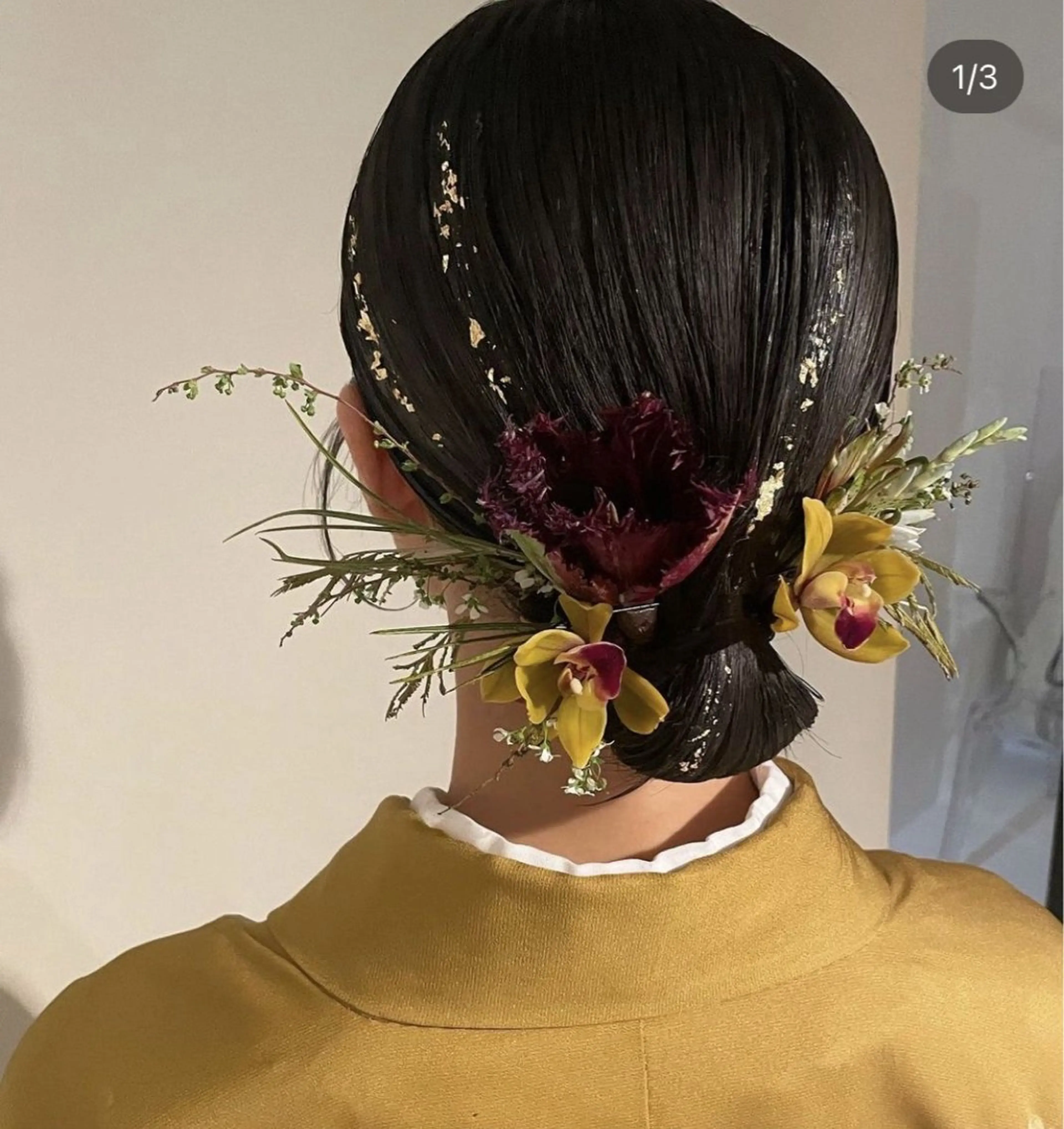 セミロング 佐々木 彩花のヘアスタイル