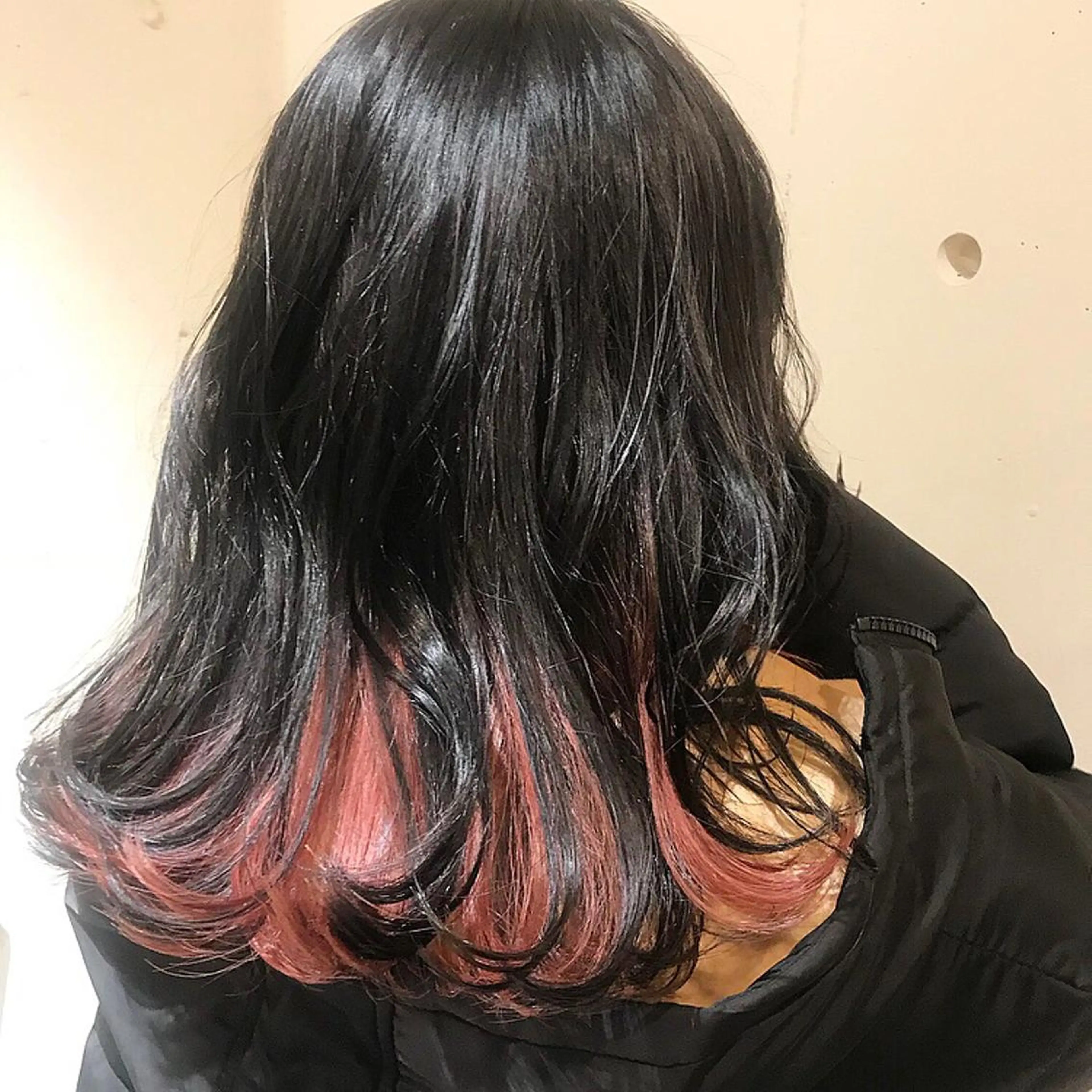 ミディアム カラー ヘアカラー スナコザワ レナのヘアスタイル