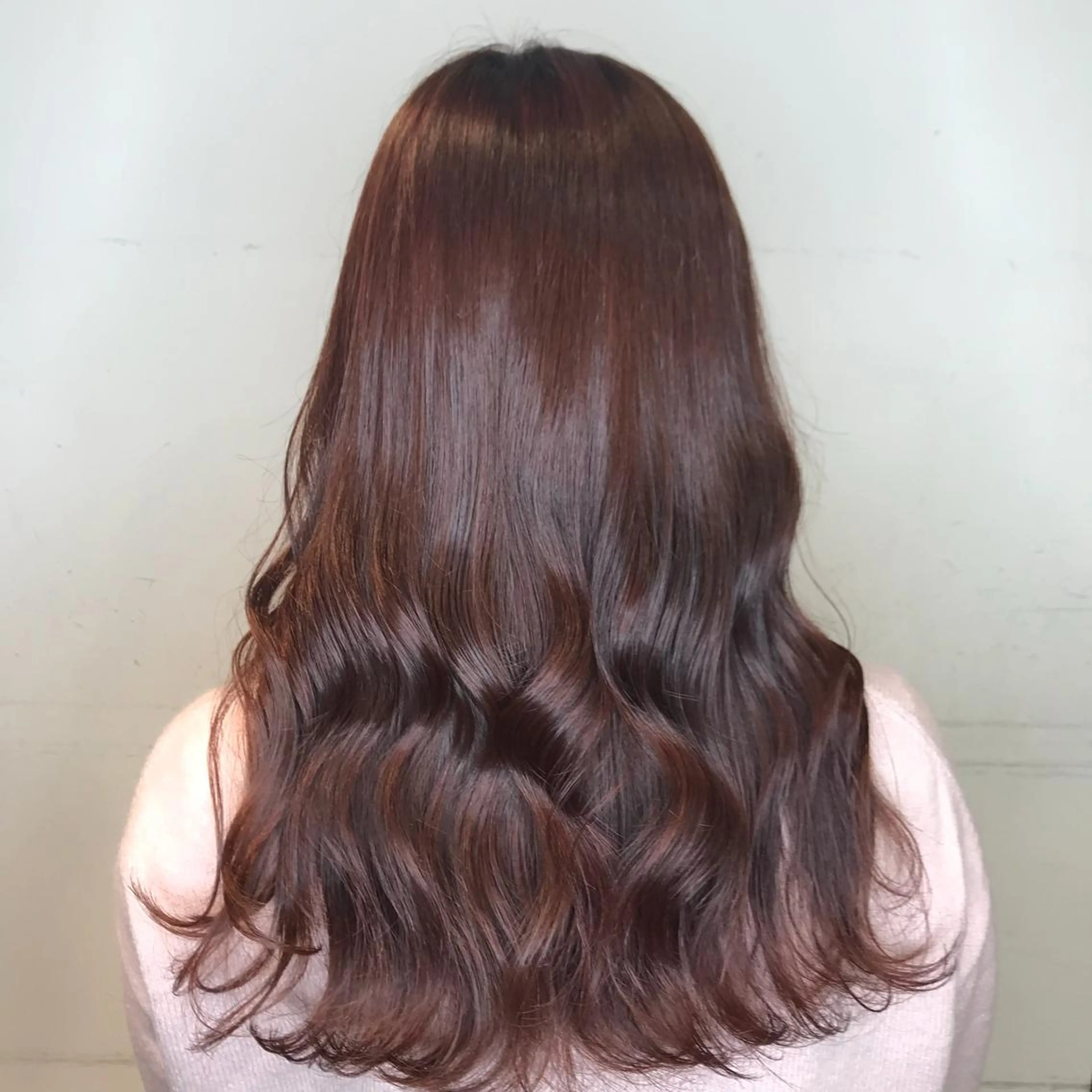 セミロング カラー knock【ノック】所属・烏丸韓国ヘア🇰🇷 ayaka🎀のヘアスタイル