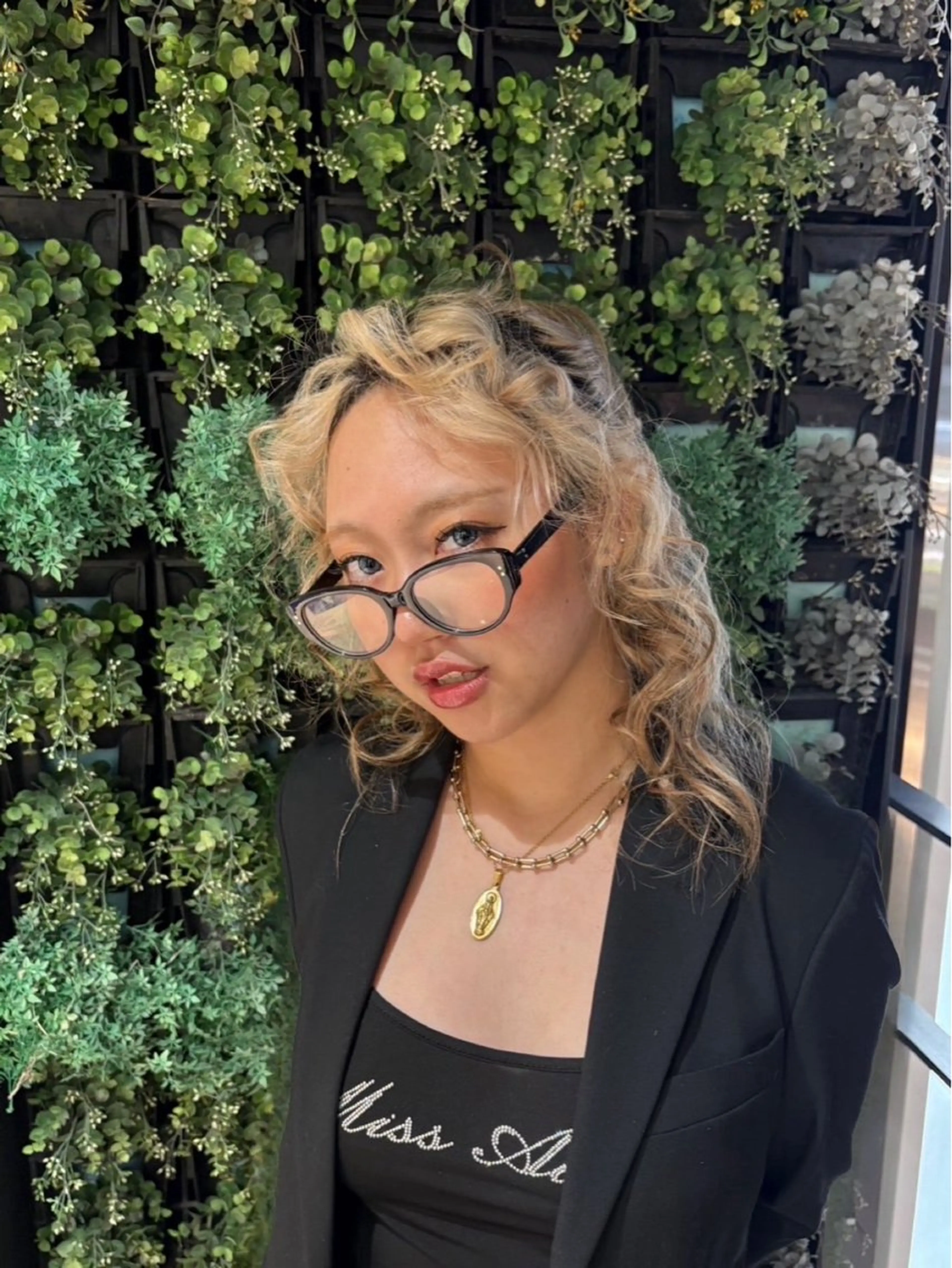 ミディアム 池袋/艶カラー/ 清楓のヘアスタイル