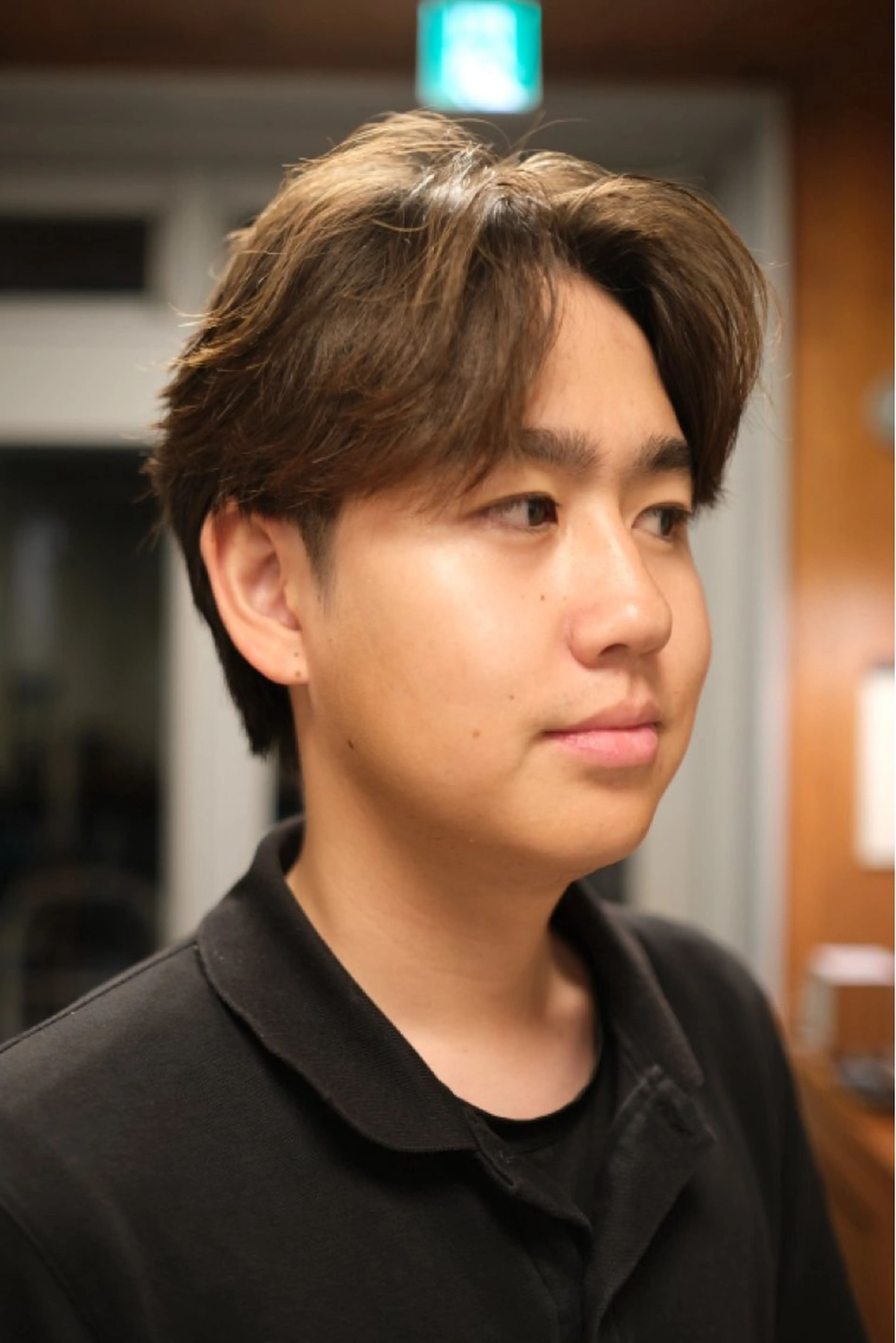 メンズ カット パーマ メンズパーマ いしだ りょうのヘアスタイル