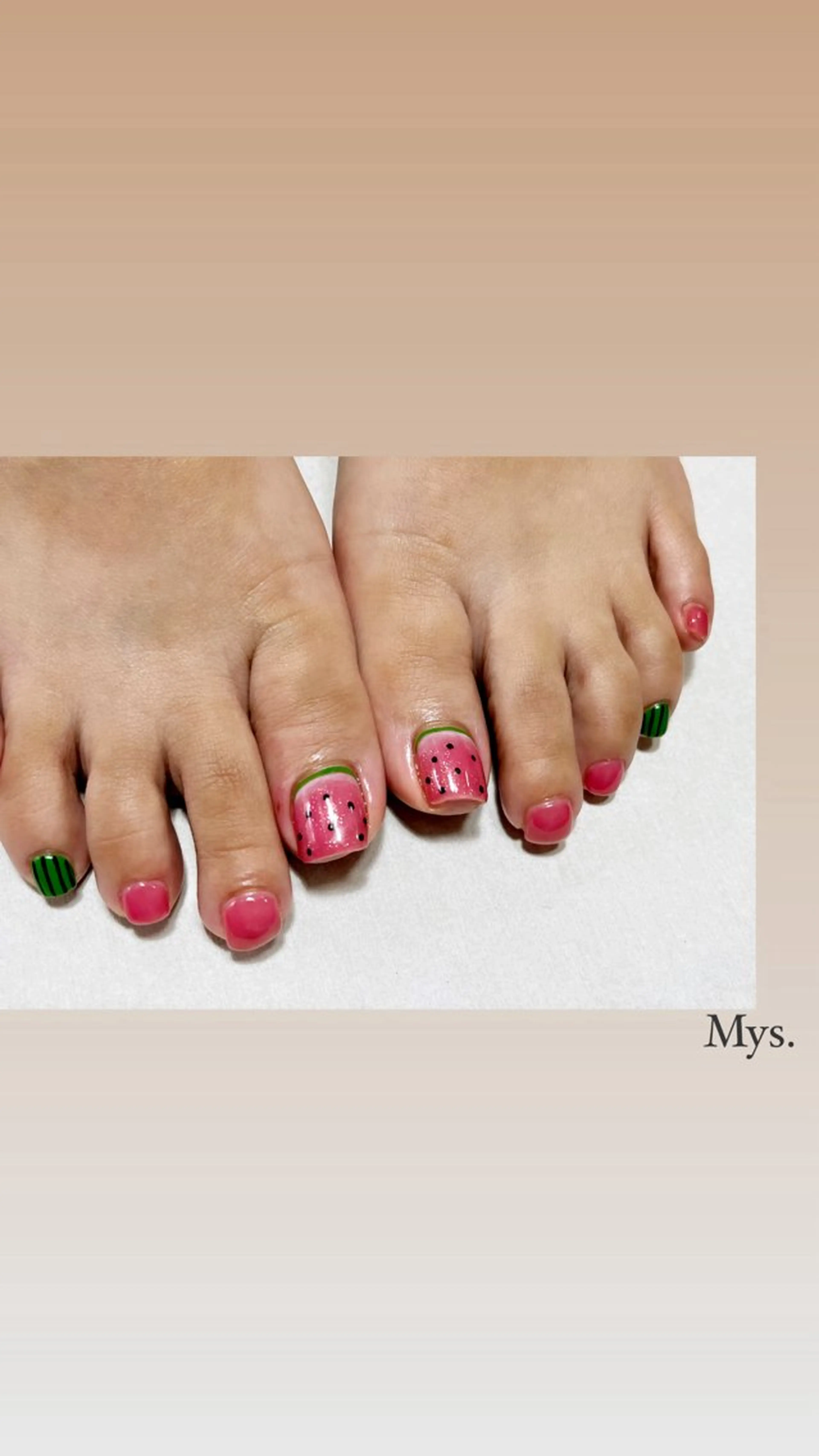 ネイル Mys. 松本結衣のネイルデザイン