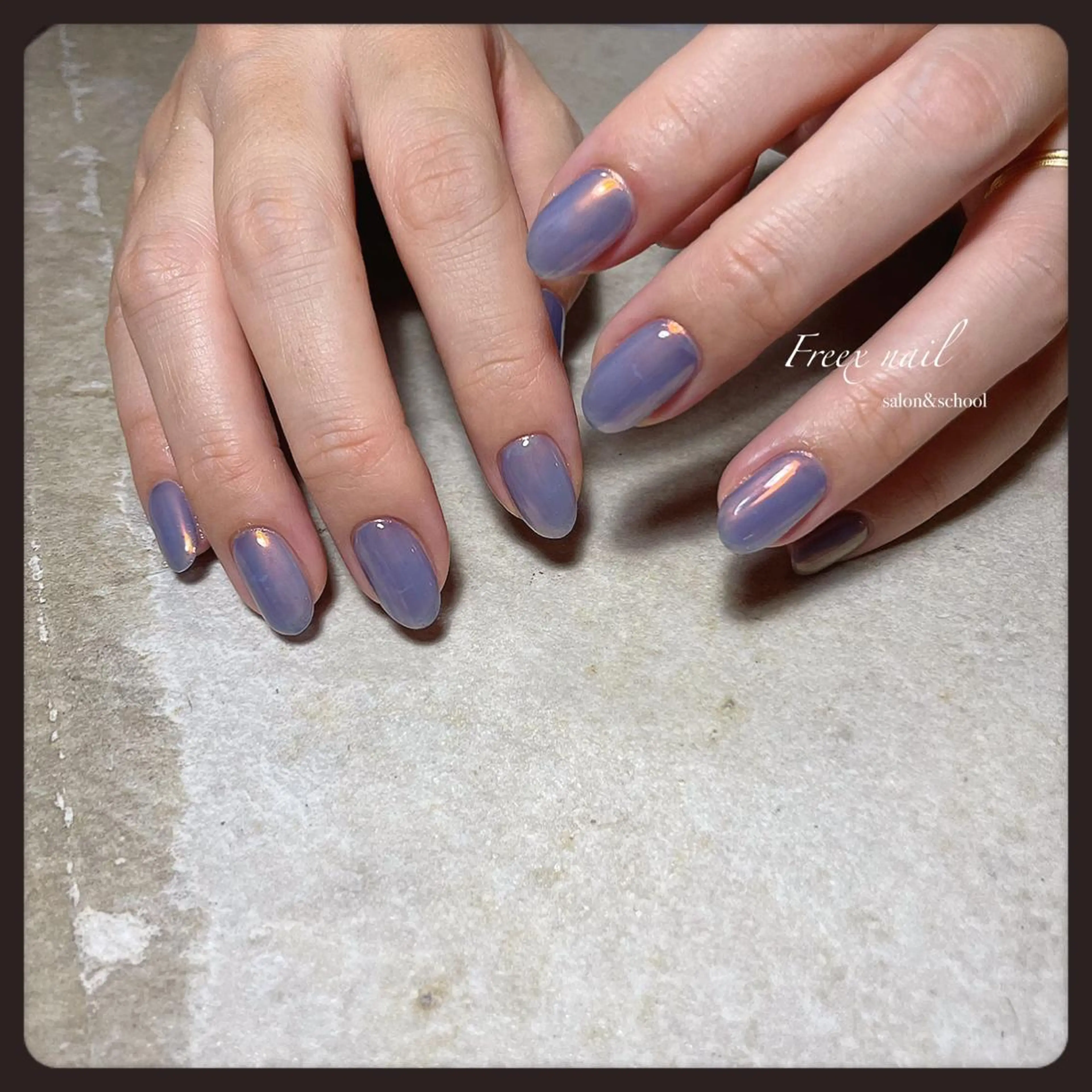 ネイル オーロラネイル ハンドネイル ハンドケア Freex nail所属・freex nail /ニュアンス/個性派のネイルデザイン