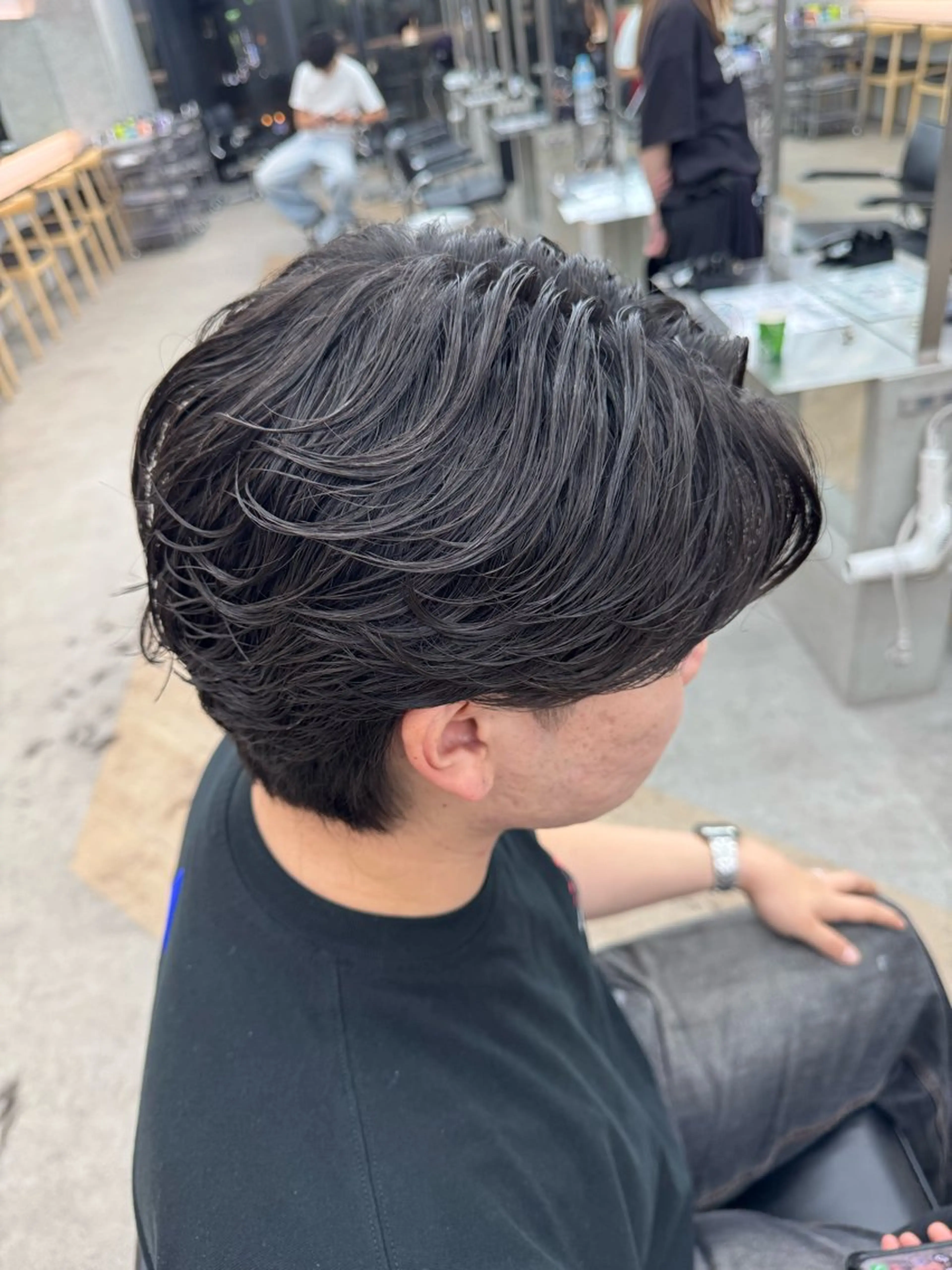 パーマ メンズ カット パーマ ☀️メンズパーマ☀️ /栄/新成のヘアスタイル