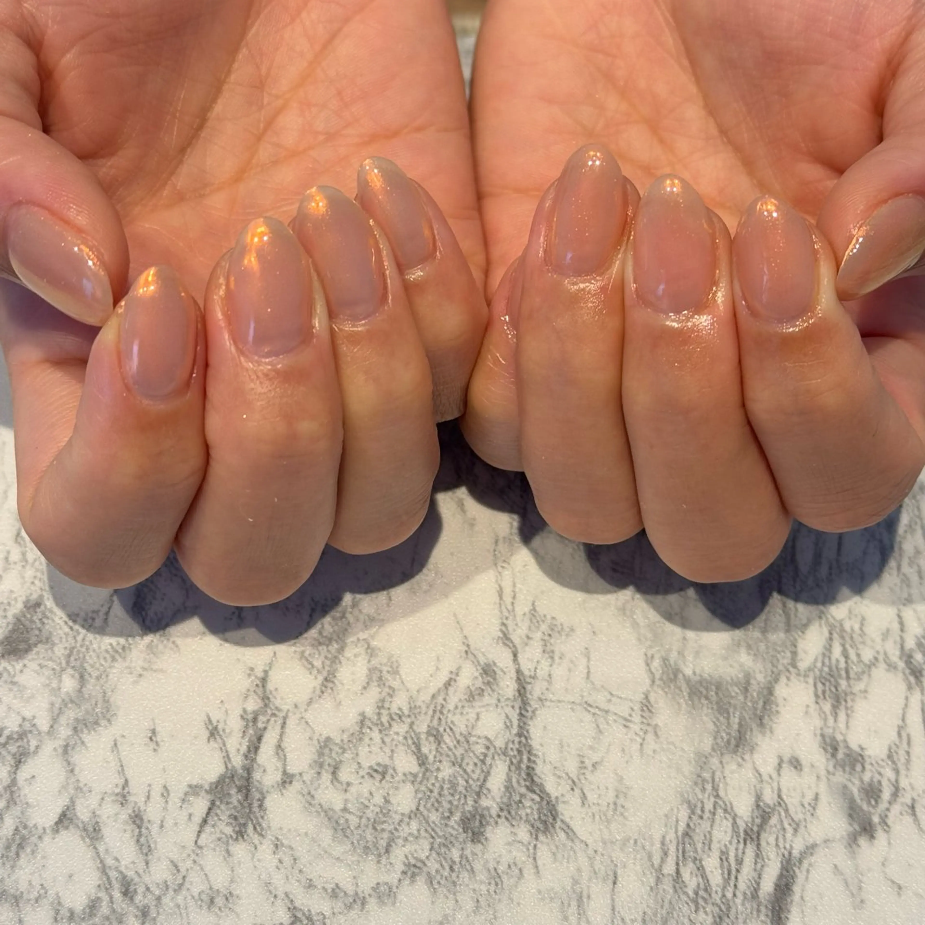 ミラーネイルの写真