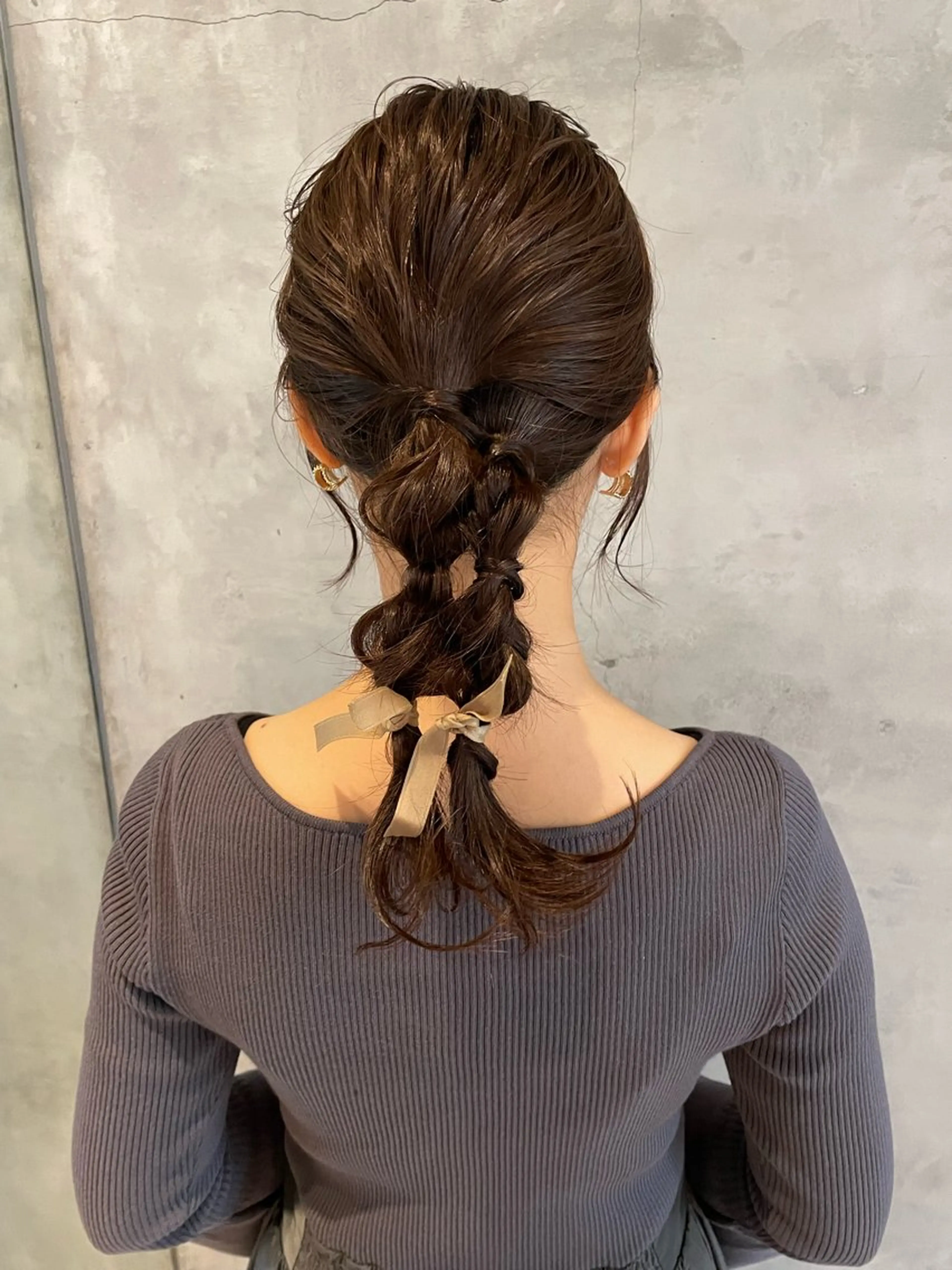 セミロング ヘアセット/似合わせ ヘア/ MIHO🩵のヘアスタイル