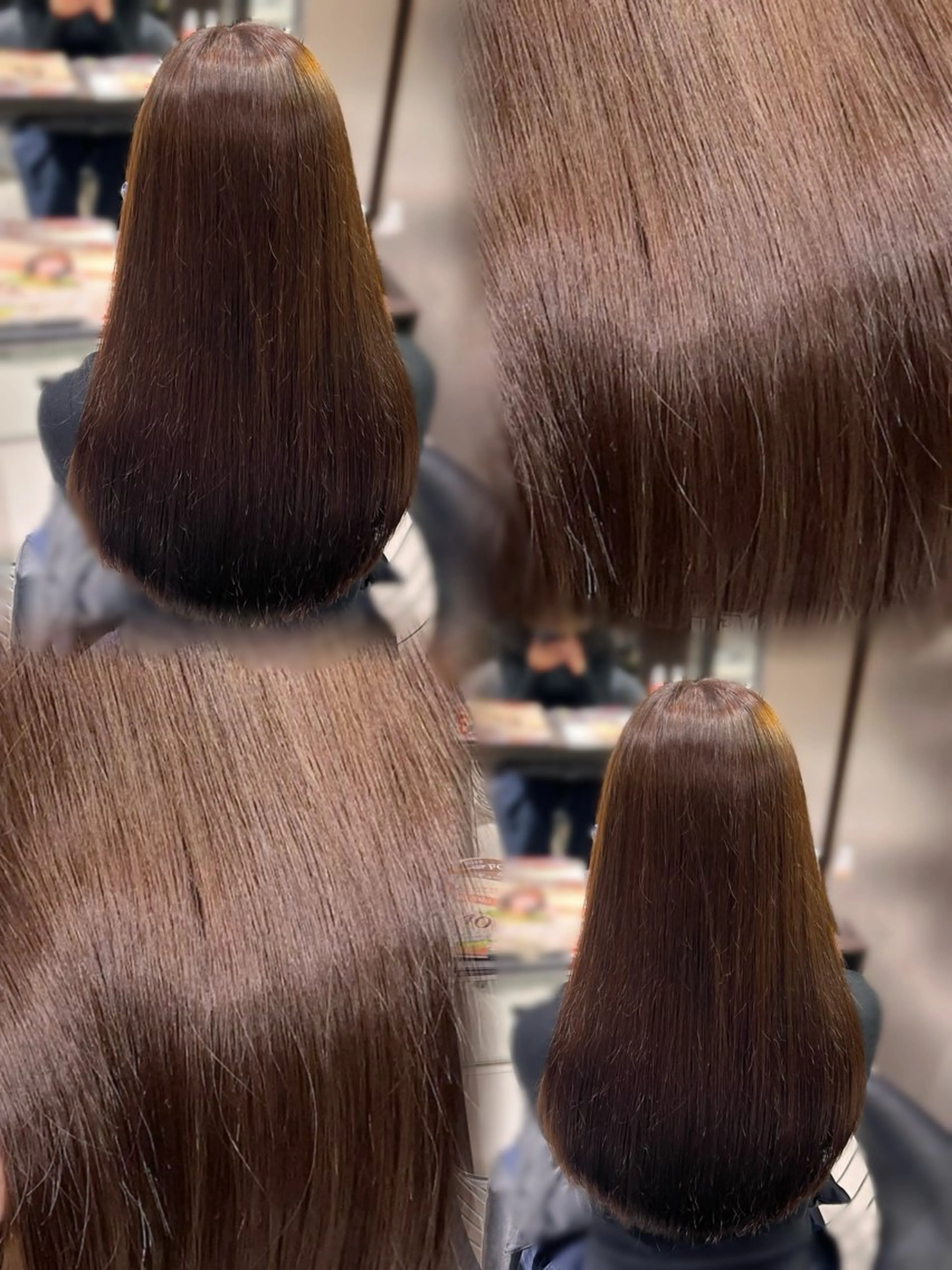 ロング ヘアカラー トリートメント レイヤー×艶髪🤎. 𝜗𝜚hitomiのヘアスタイル