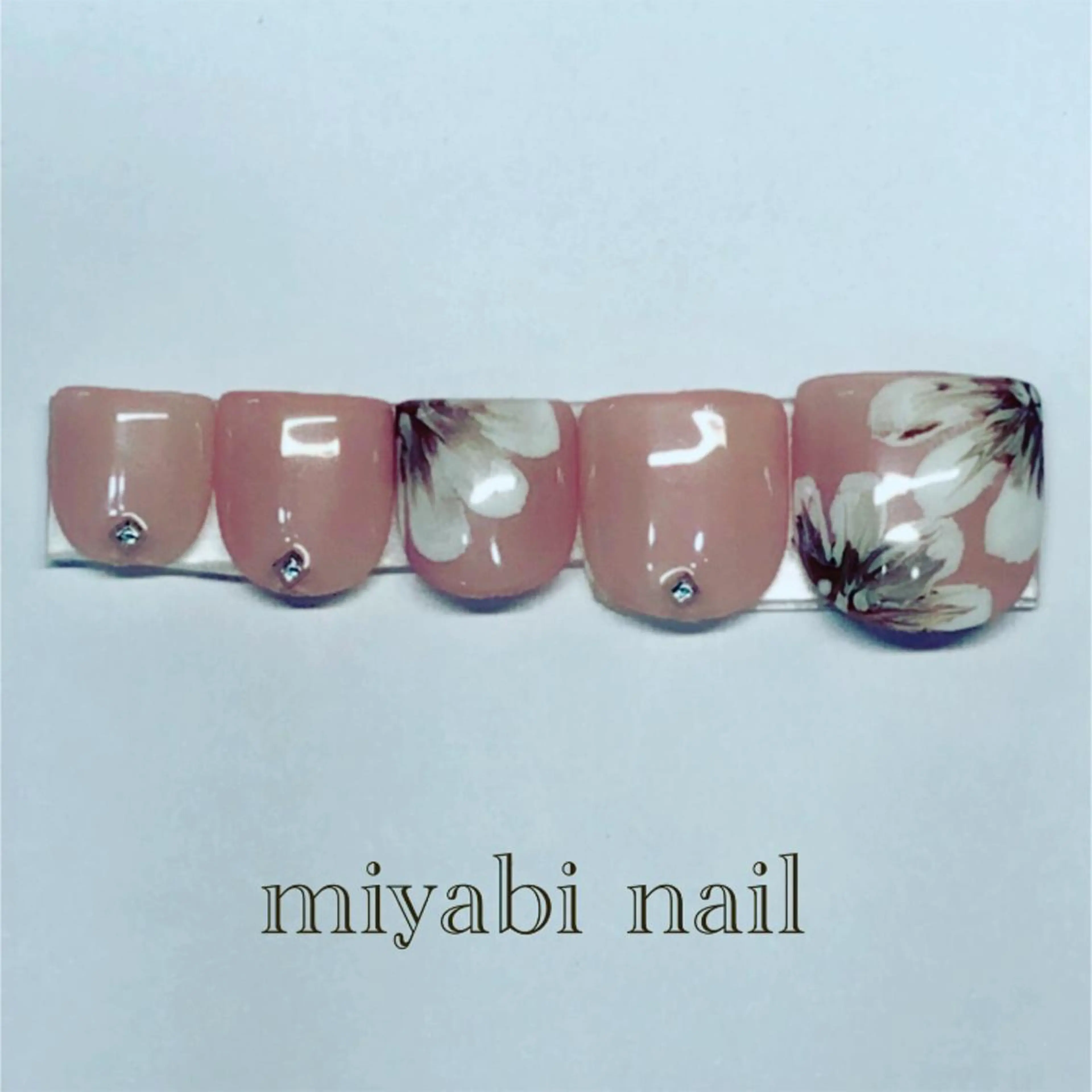 ネイル miyabi nail 桂川駅近くのネイルデザイン