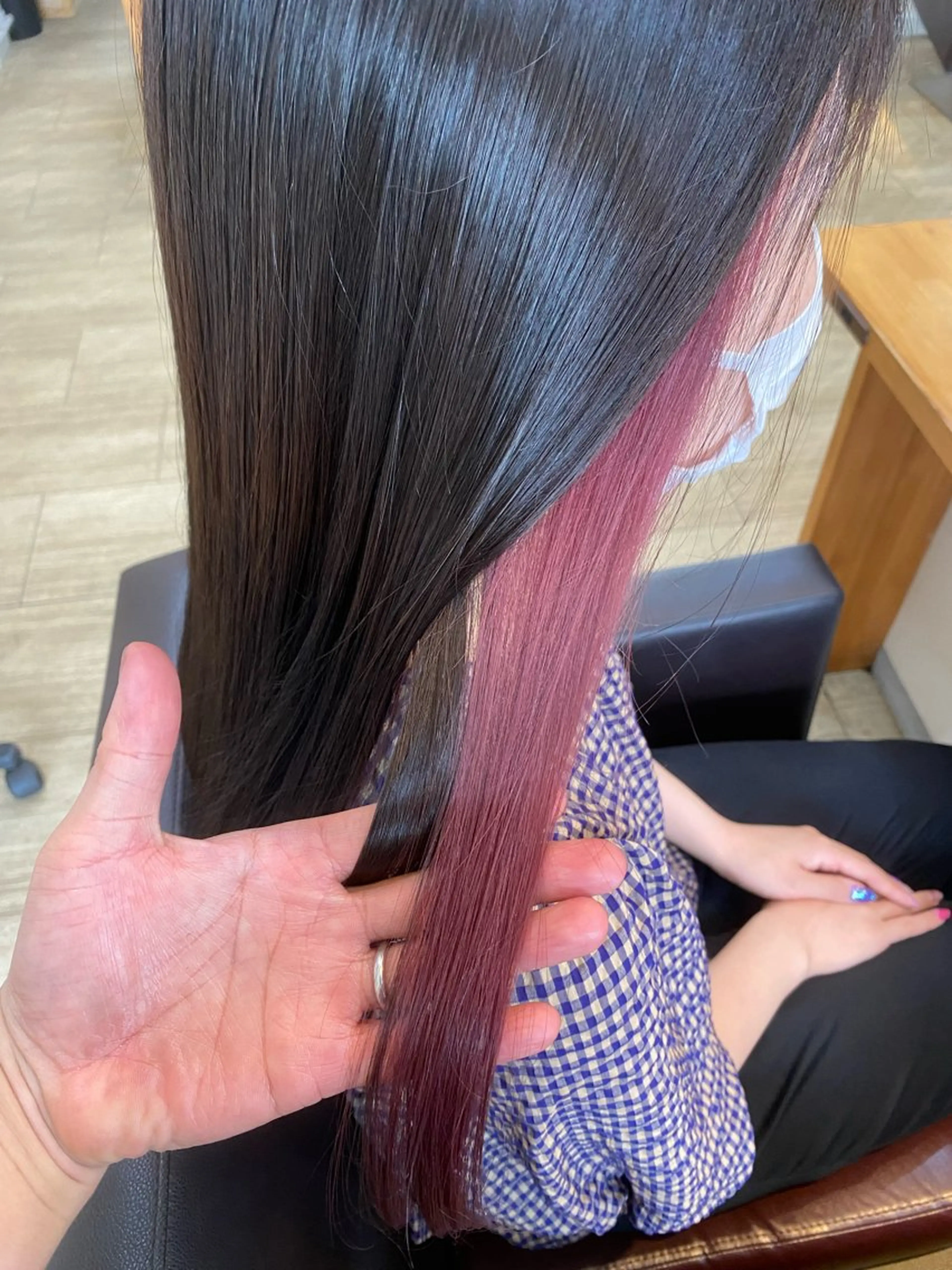 セミロング カラー CABANON所属・和歌山髪質改善 那須優太のヘアスタイル