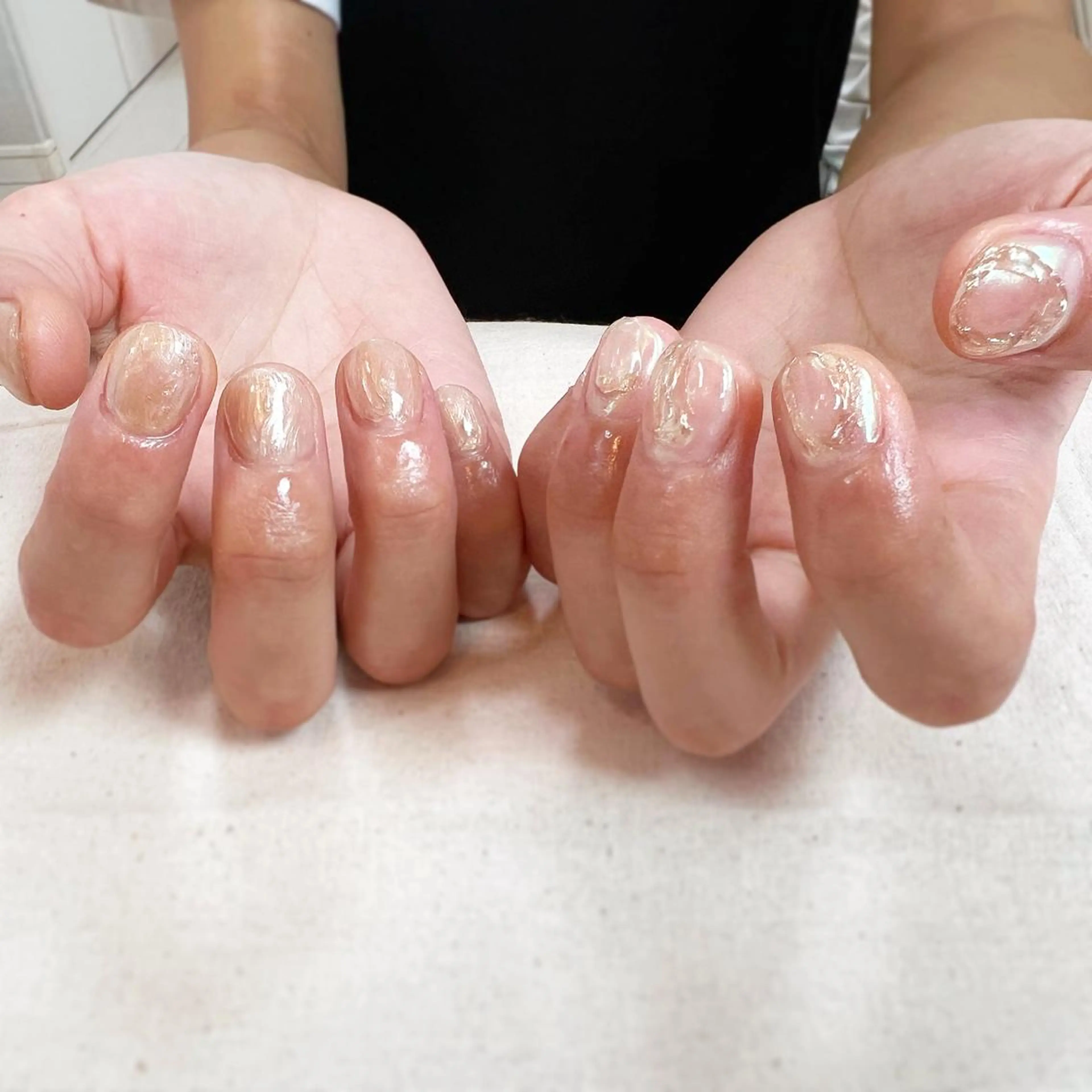 ネイル ハンドネイル pointillé .ayaのネイルデザイン