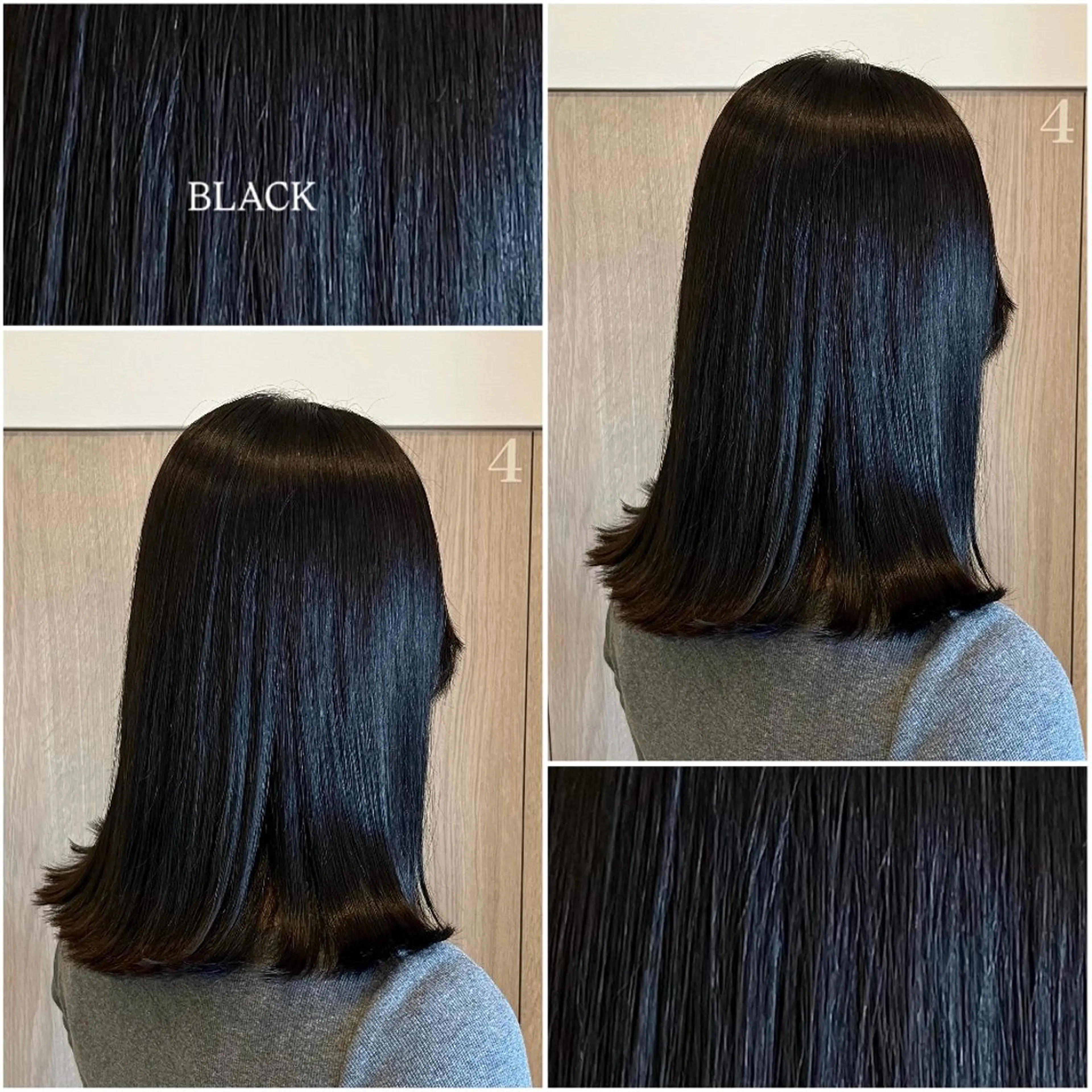 ミディアム カラー ルプラボウ 鈴木 莉菜のヘアスタイル