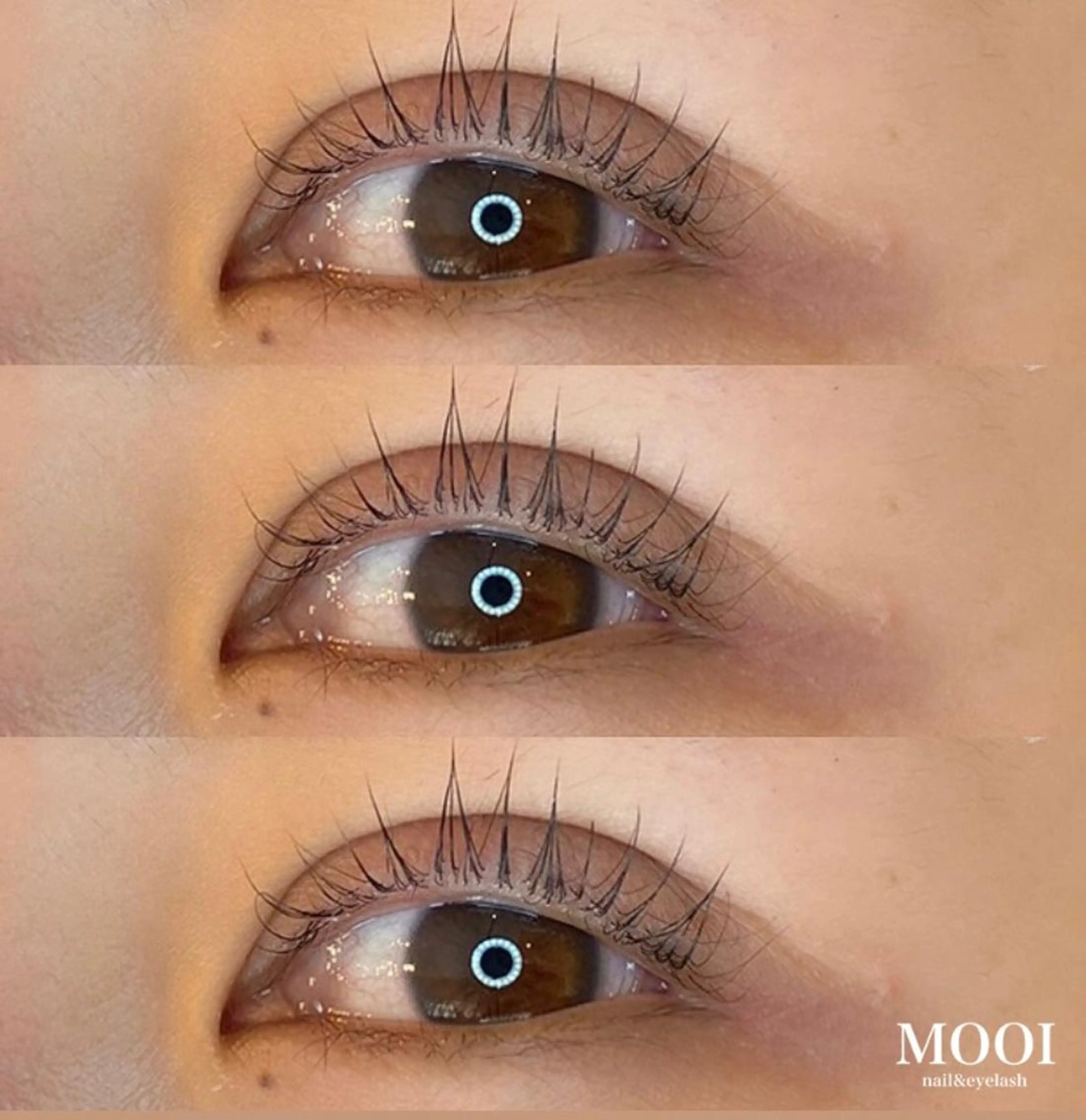 マツエク・マツパ 一重×まつ毛パーマ noel nagi 🎀🫧のマツエク・マツパデザイン