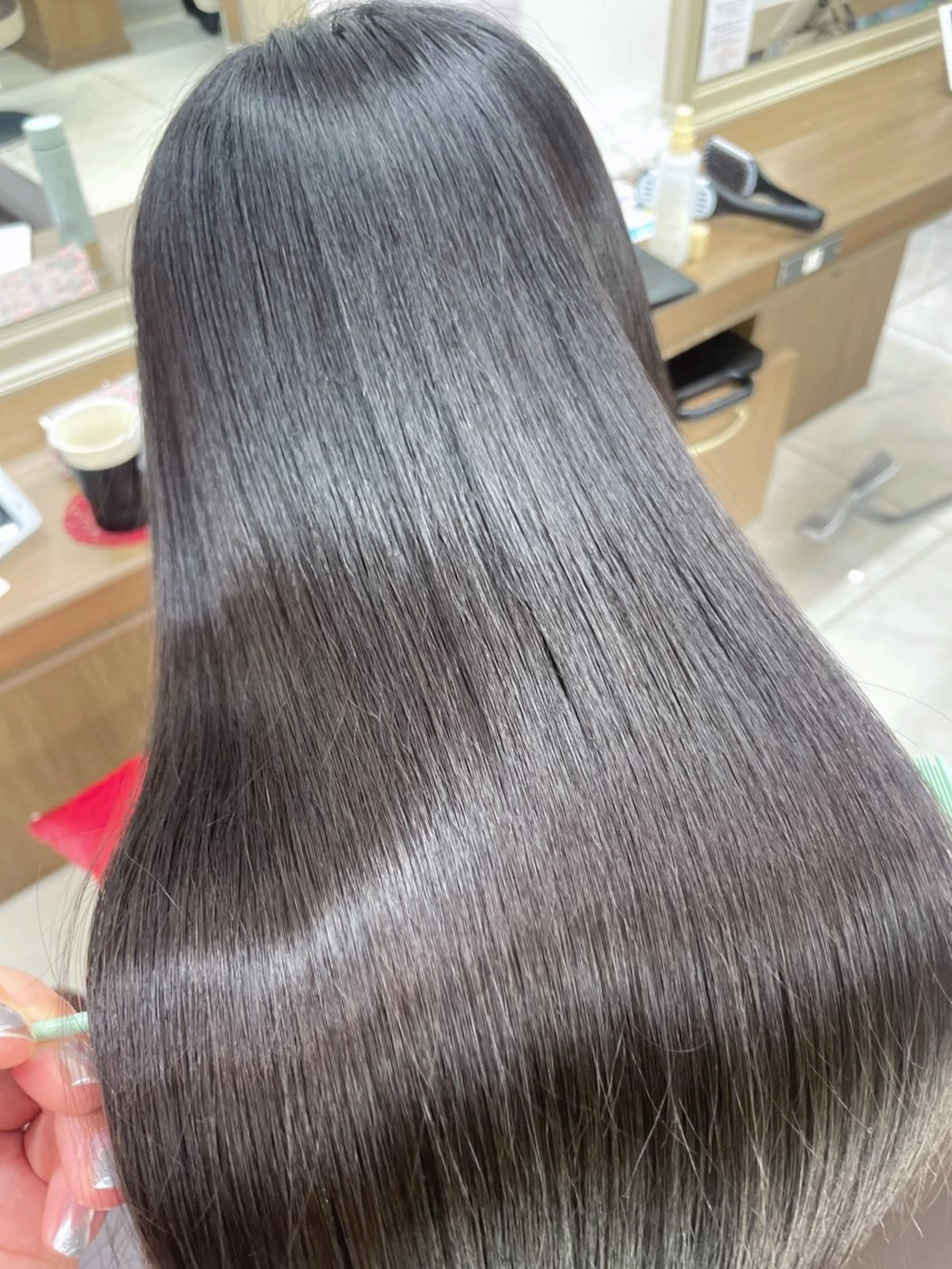 💙年末おすすめ艶髪を手に入れたい方🥺髪質改善縮毛矯正+トリートメント💙の写真