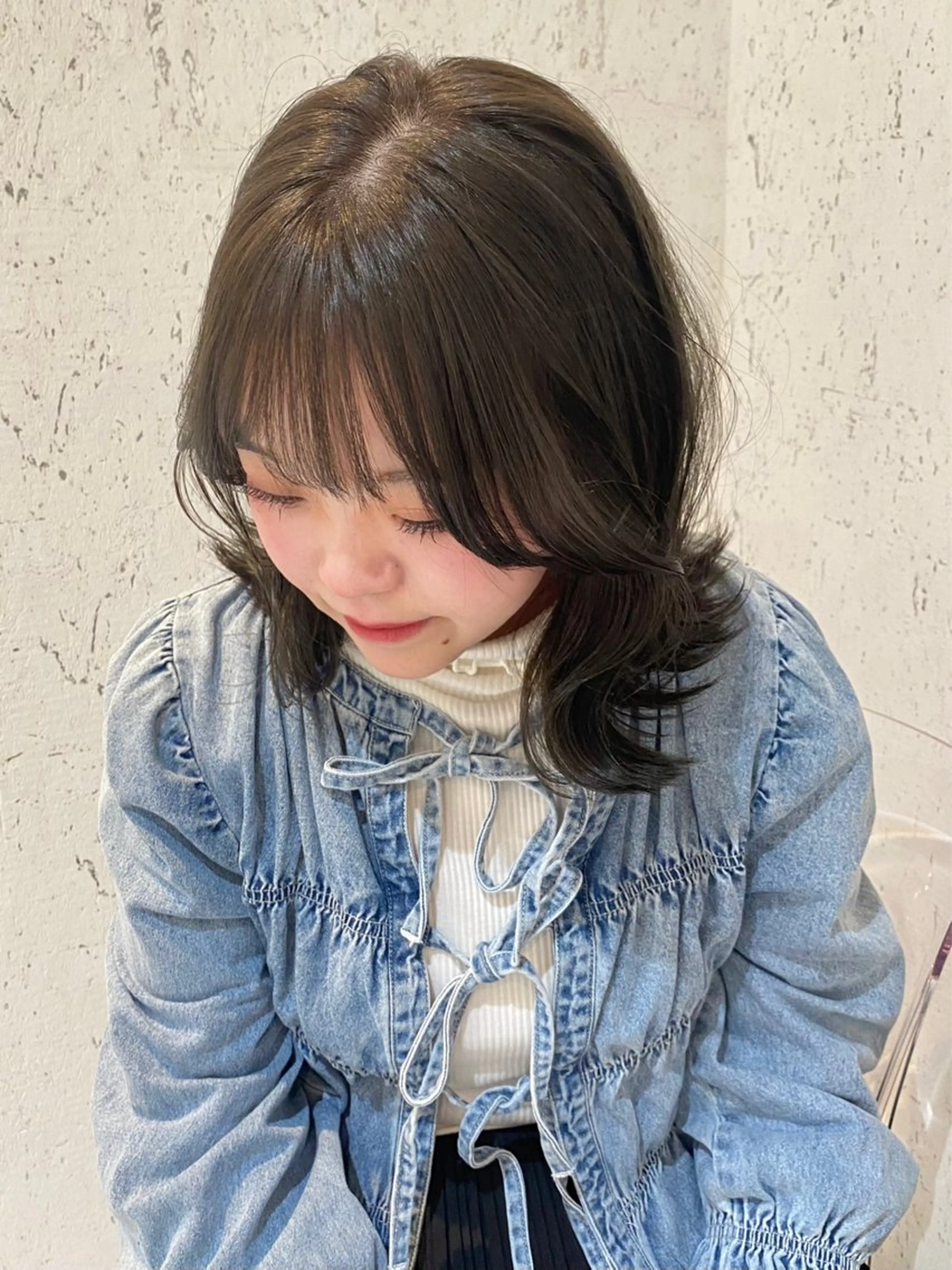 ショート カラー 透明感カラー カット ヘアカラー トリートメント mai / linoah˚✧のヘアスタイル