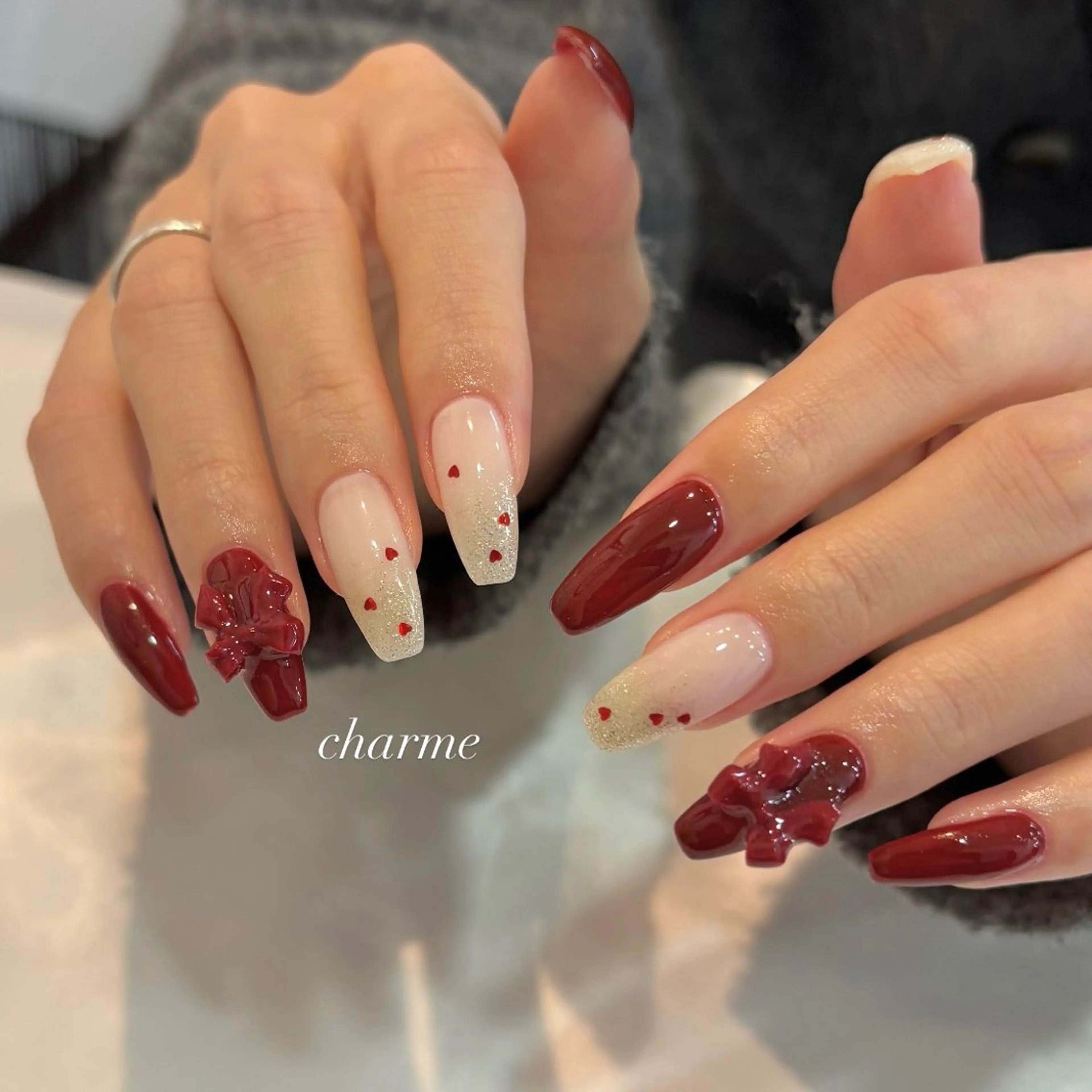 ネイル ハンドネイル charme nailのネイルデザイン