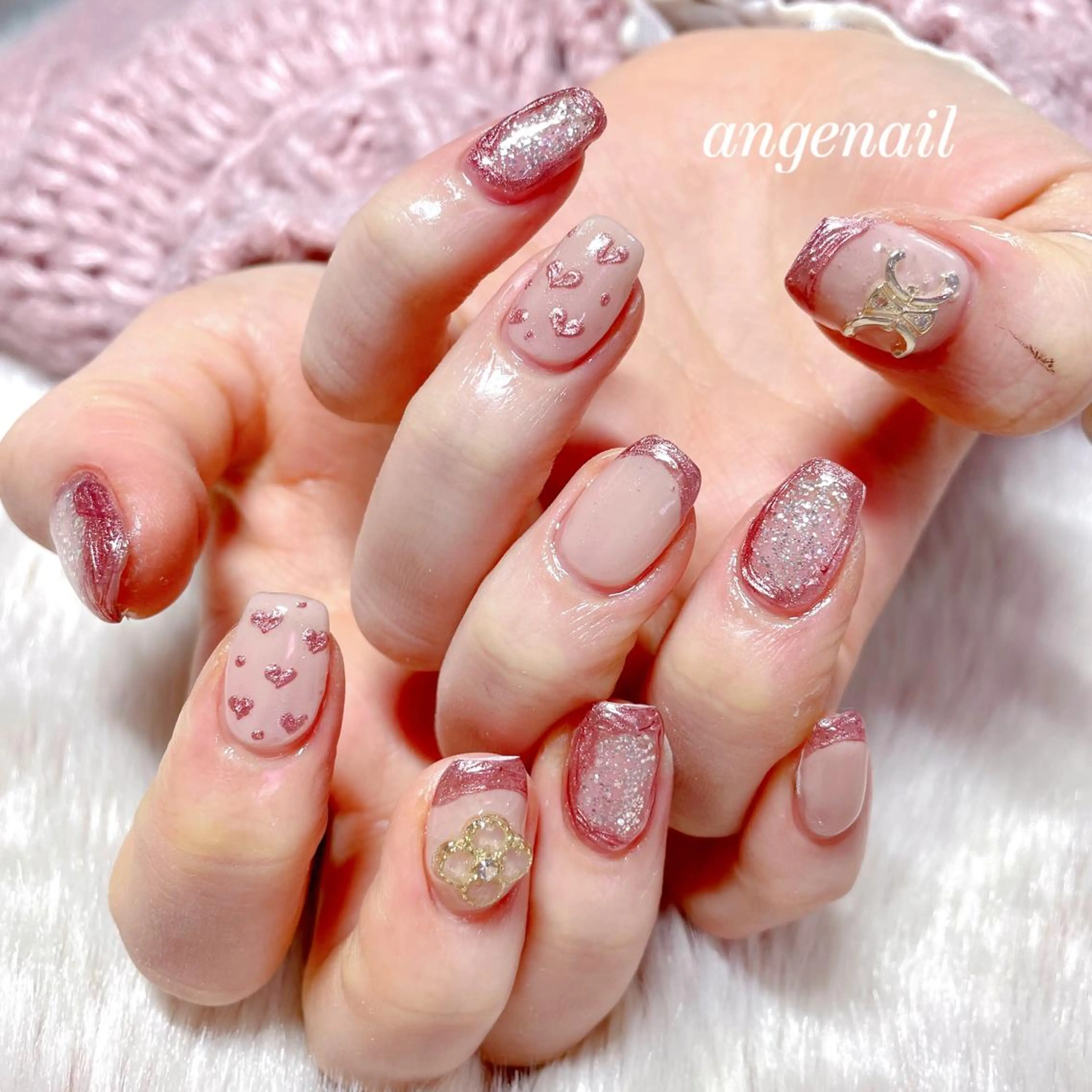 ネイル ハンドネイル オーナーネイリスト MAKIのネイルデザイン