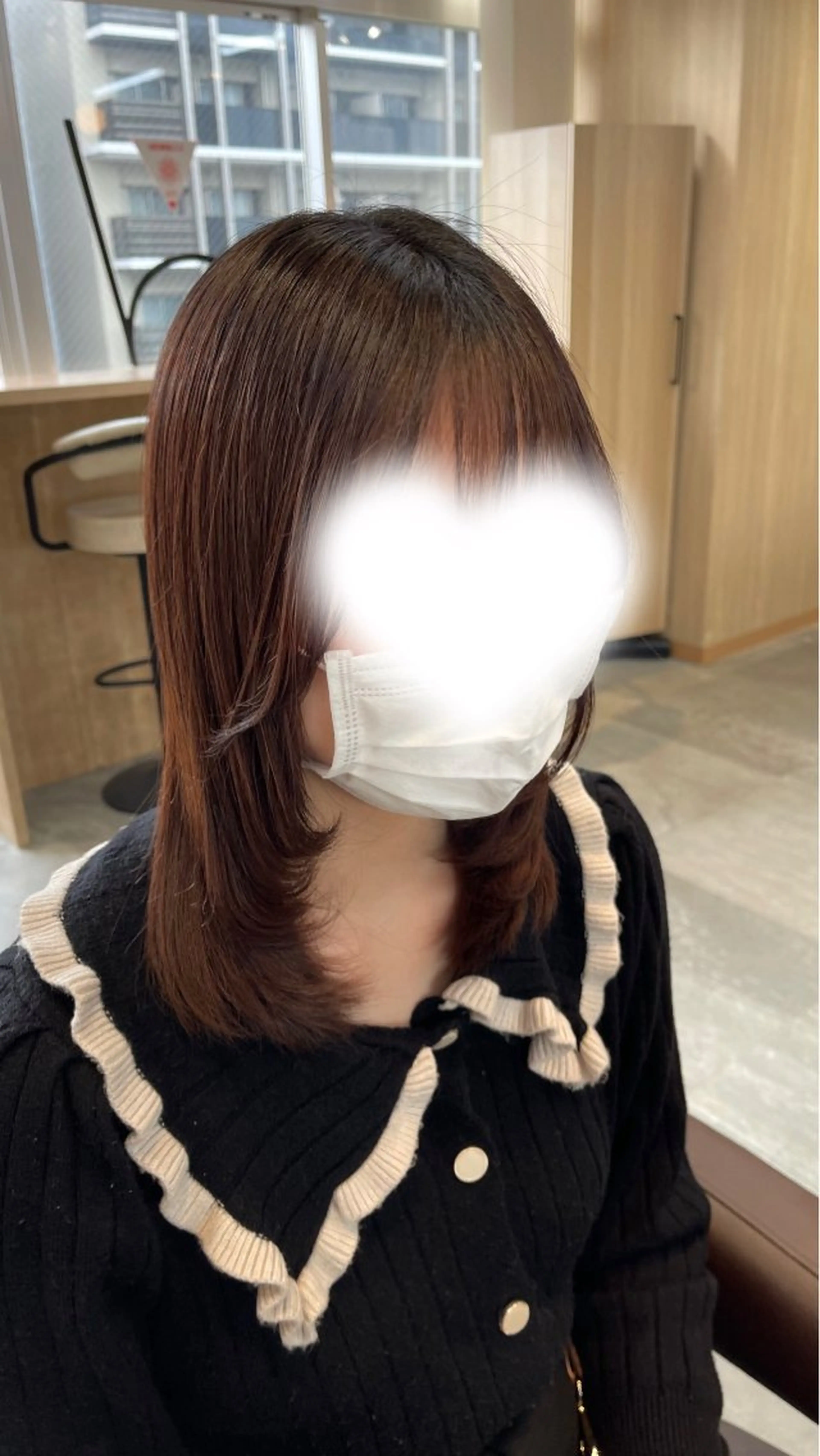 ミディアム レイヤーカット カット 🦋艶髪縮毛矯正 /なおのヘアスタイル