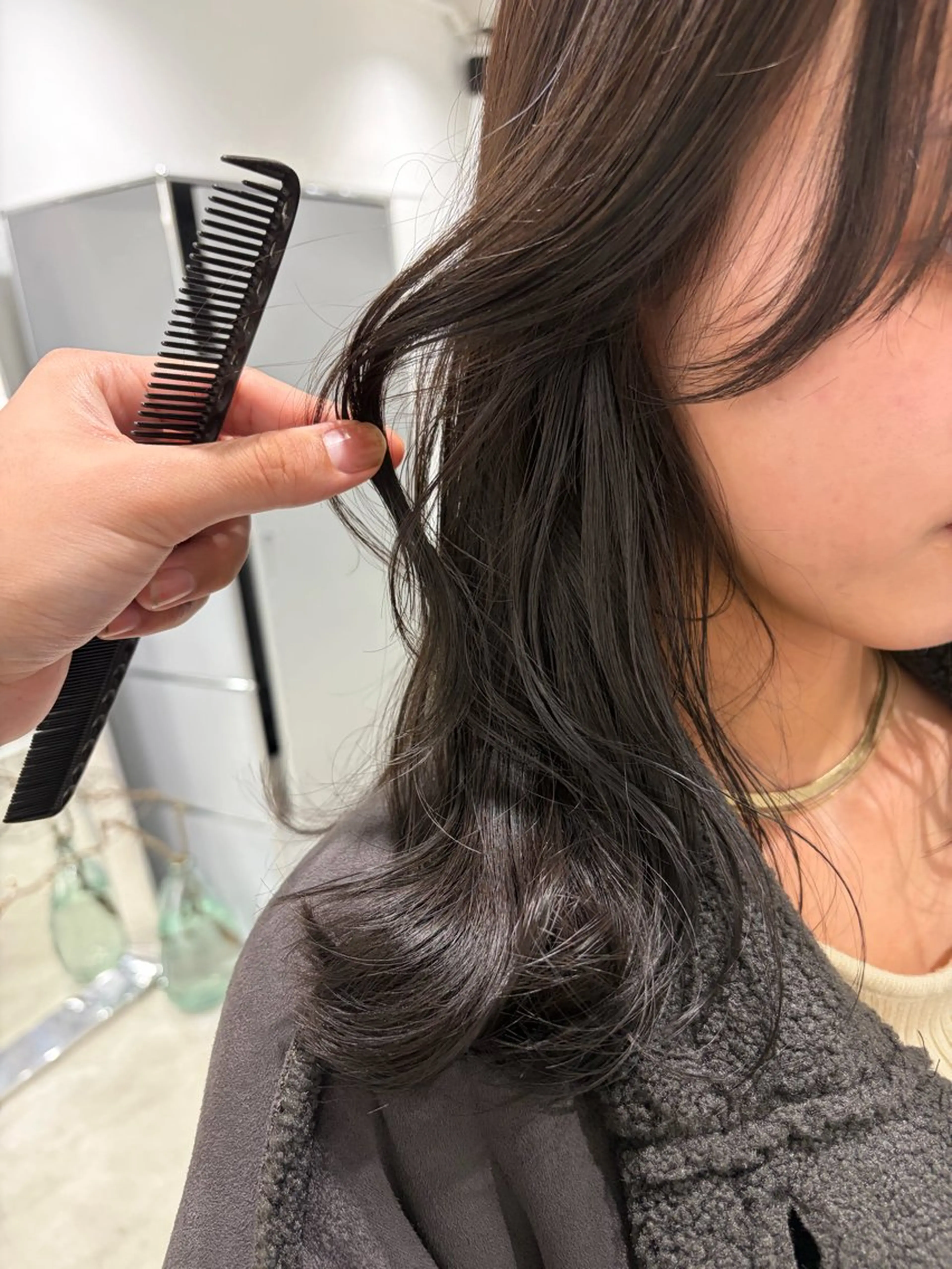 《🫧ミニモ限定🫧》透明感カラー+3stepトリートメントの写真