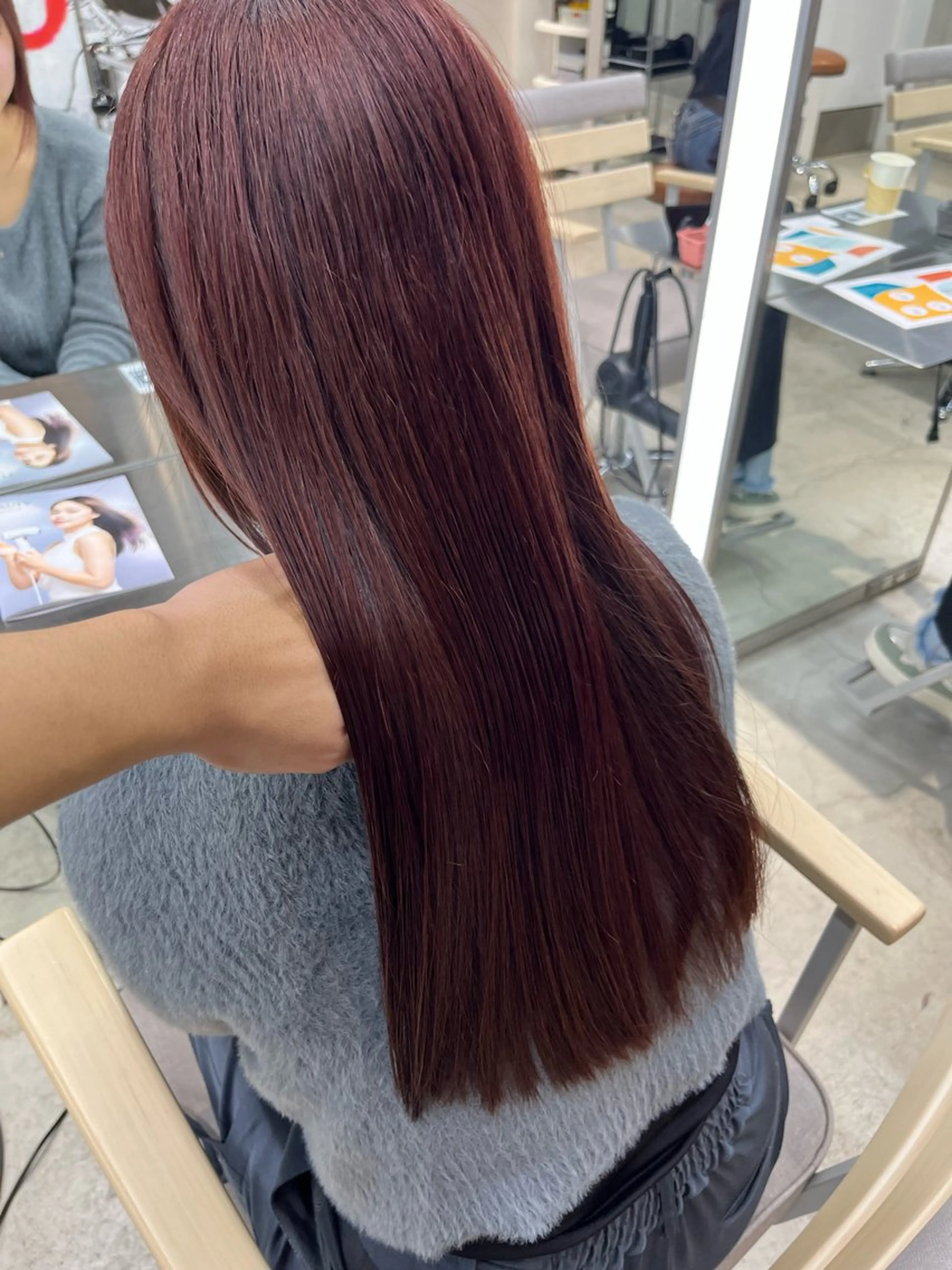 ロング ヘアカラー トリートメント ヘアセット 透明感カラー/ ブリーチ/💓パタオのヘアスタイル