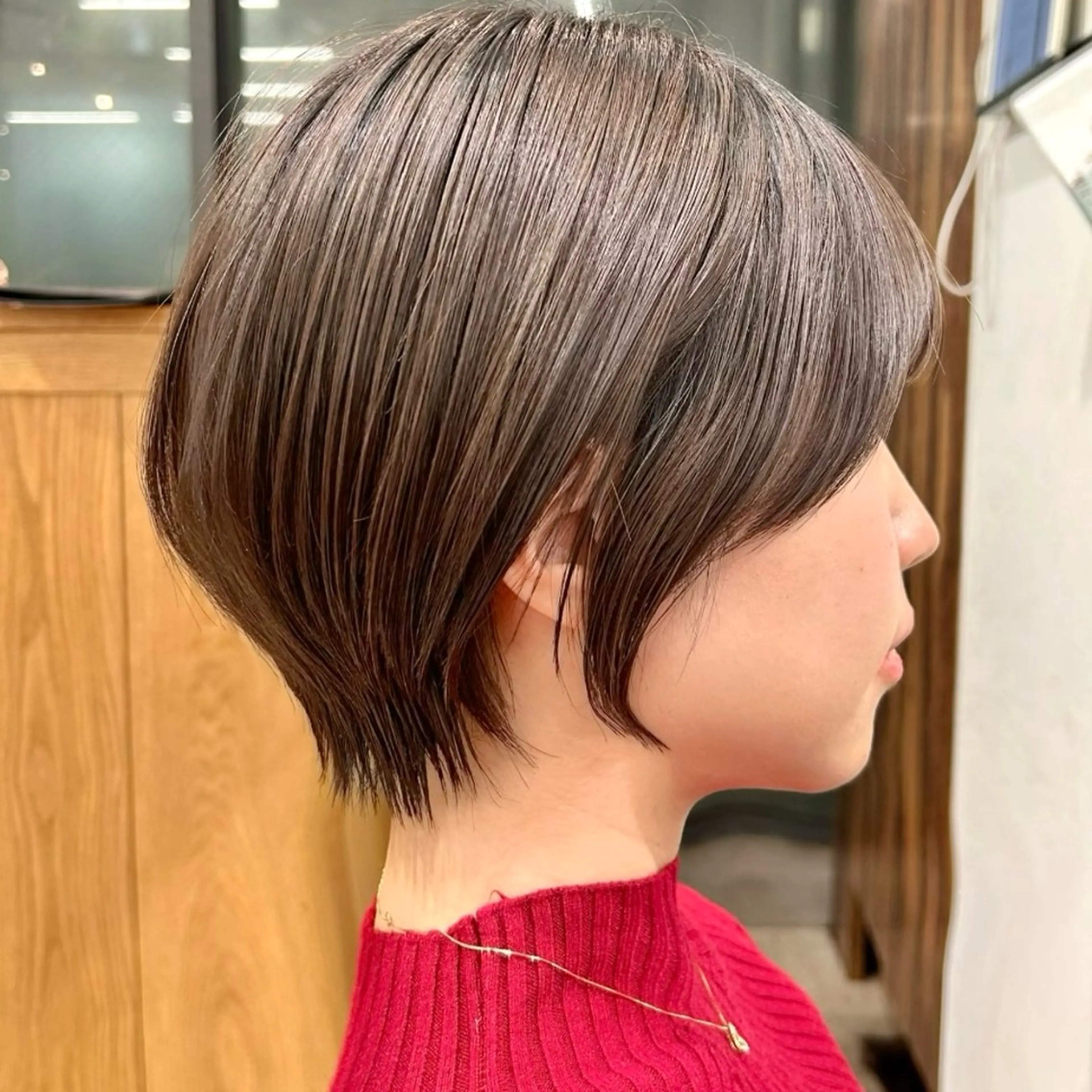 ショート 縮毛矯正支持率N O.1あおい🕊️✨のヘアスタイル