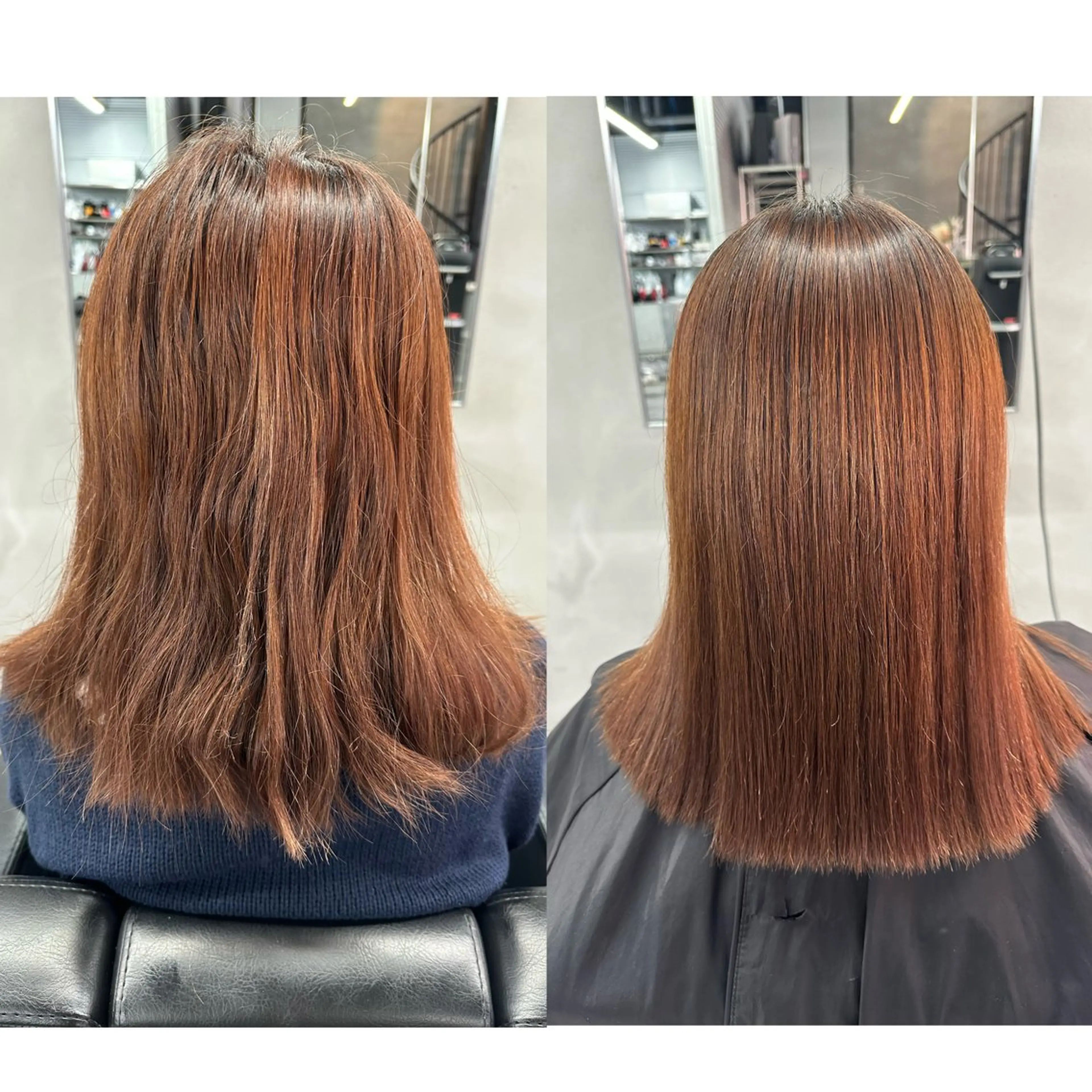 ミディアム カラー パーマ 縮毛矯正 IROHA所属・縮毛矯正/IROHA 🌷るかのヘアスタイル