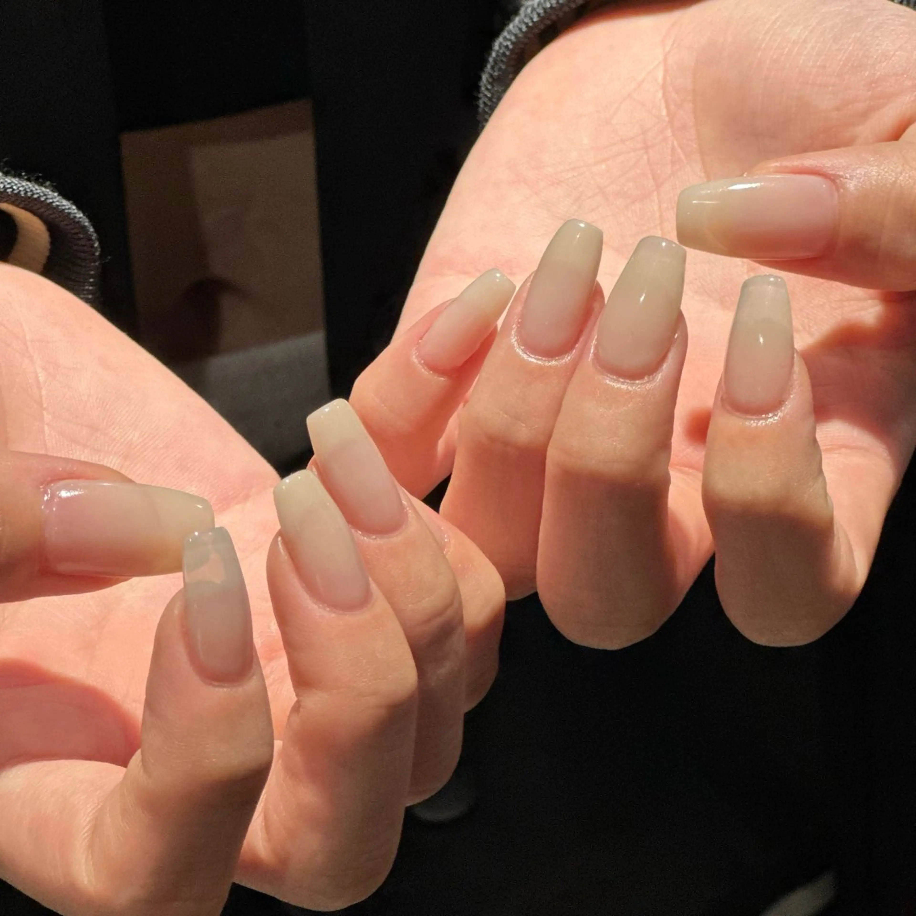 ネイル ワンカラーネイル Lanié yokokawaのネイルデザイン