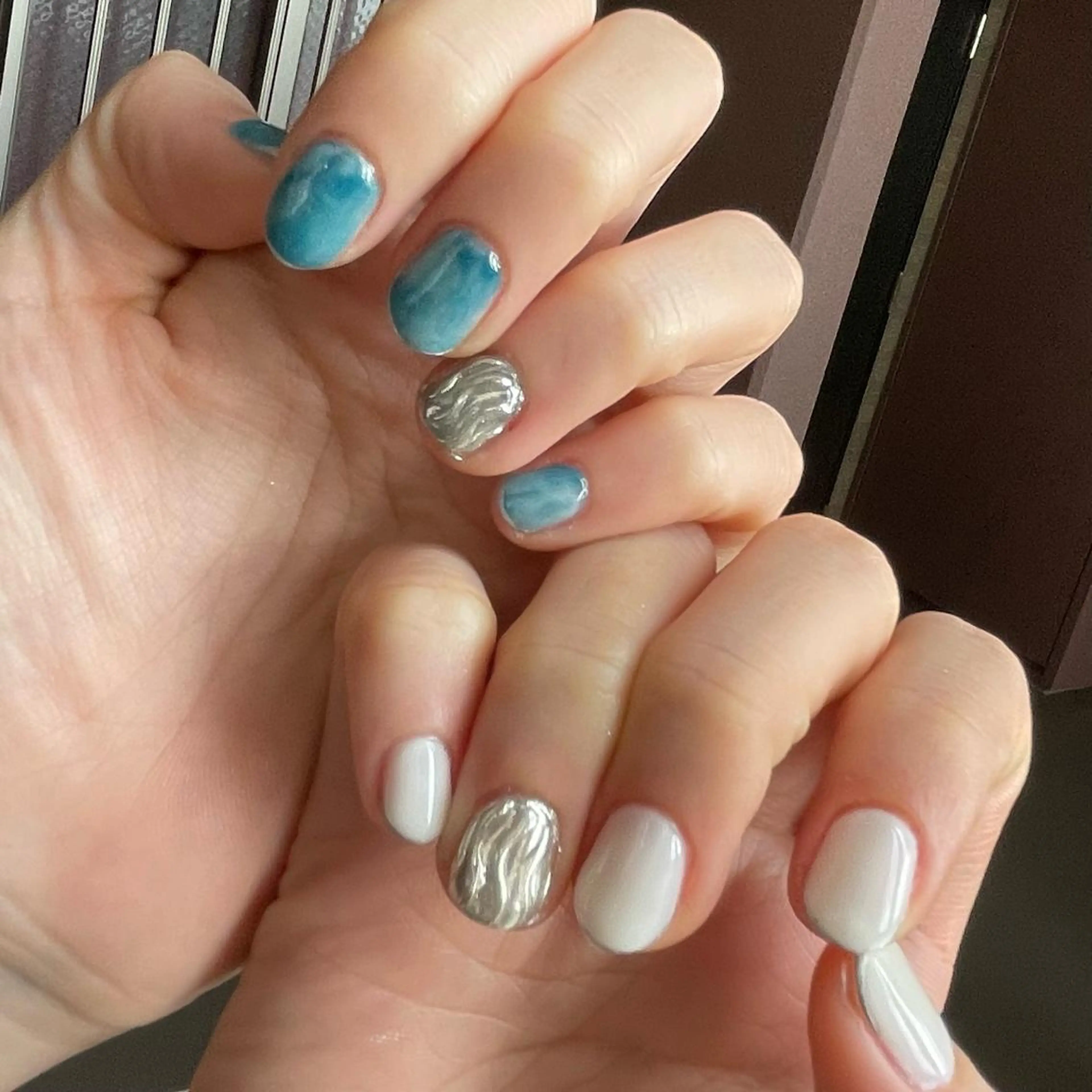 ネイル ニュアンスネイル 奥園 良恵のネイルデザイン