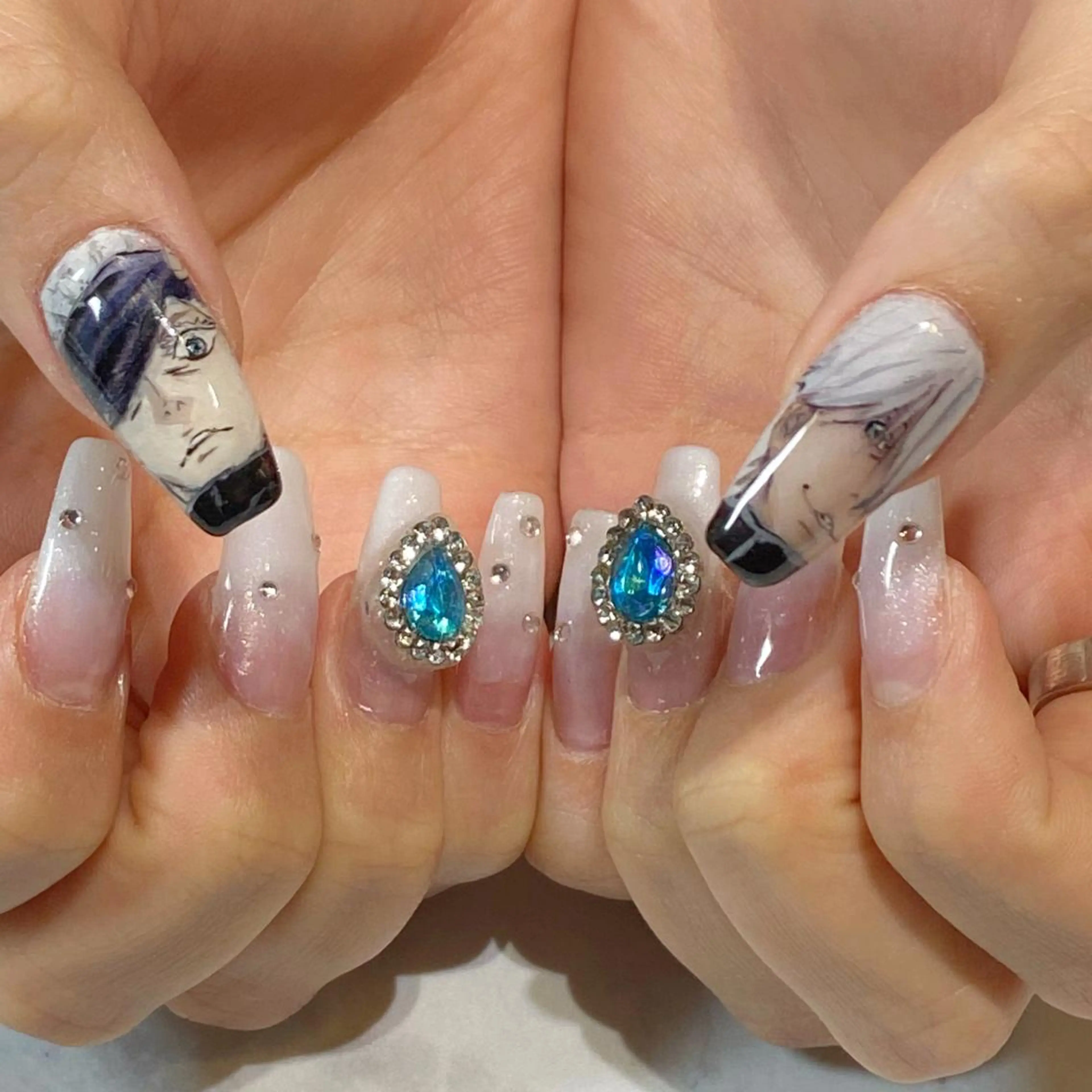 ネイル スカルプネイル ネイルチップ YUN 💅のネイルデザイン