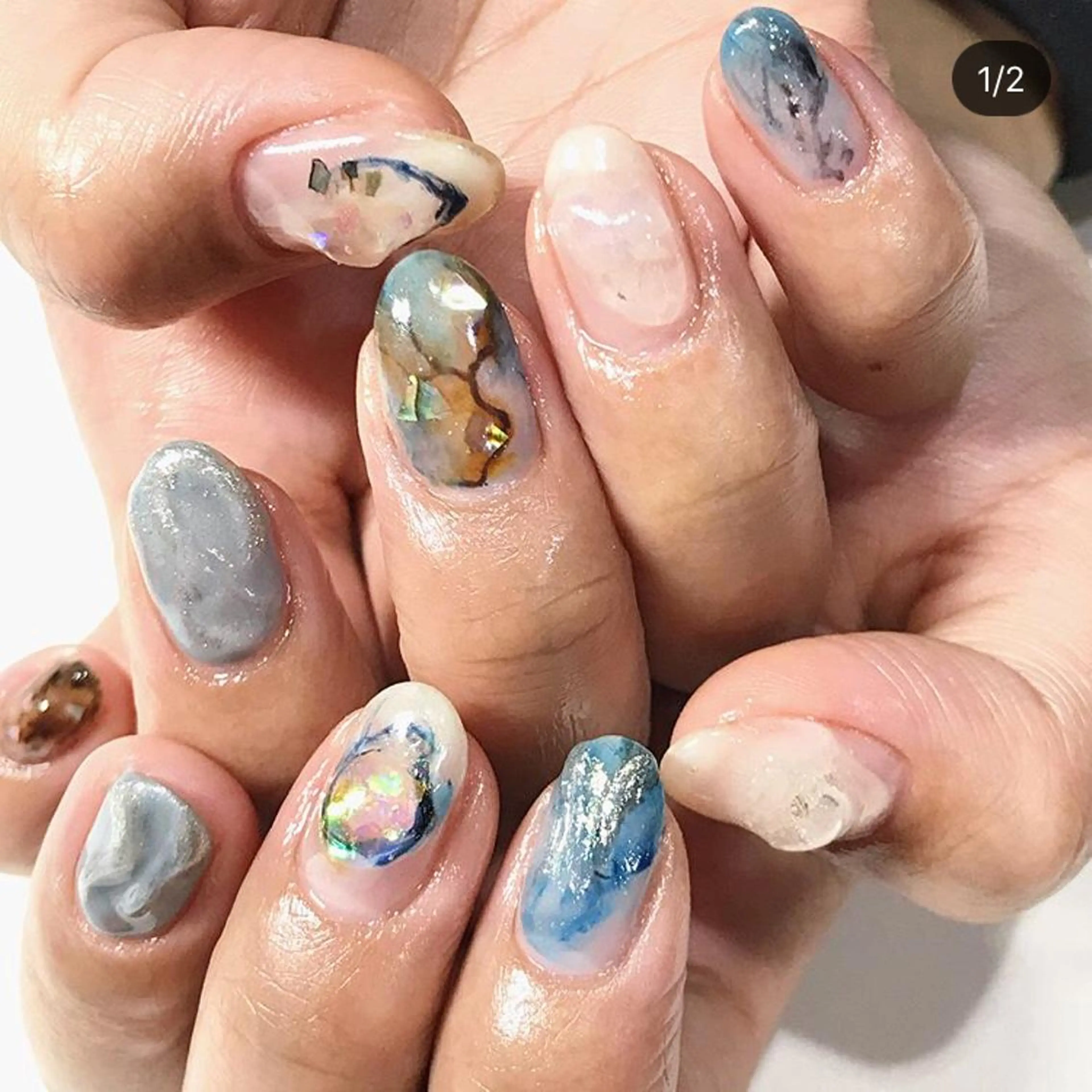 ネイル 渋谷ビュレネイル Kaoruのネイルデザイン