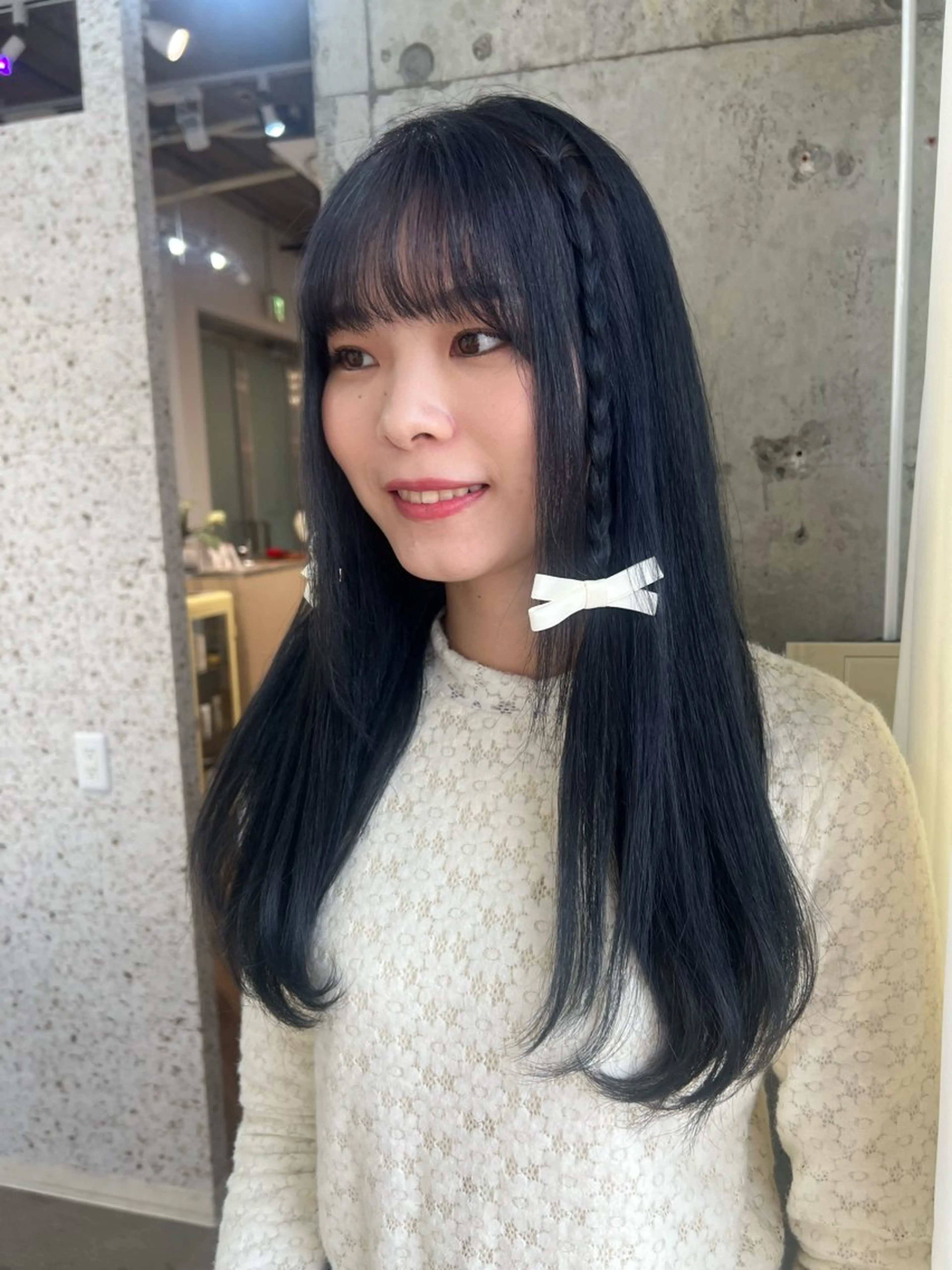 ロング カラー ブルーカラー ヘアカラー Ayaka🩰🎀 ガーリー/暖色♡のヘアスタイル