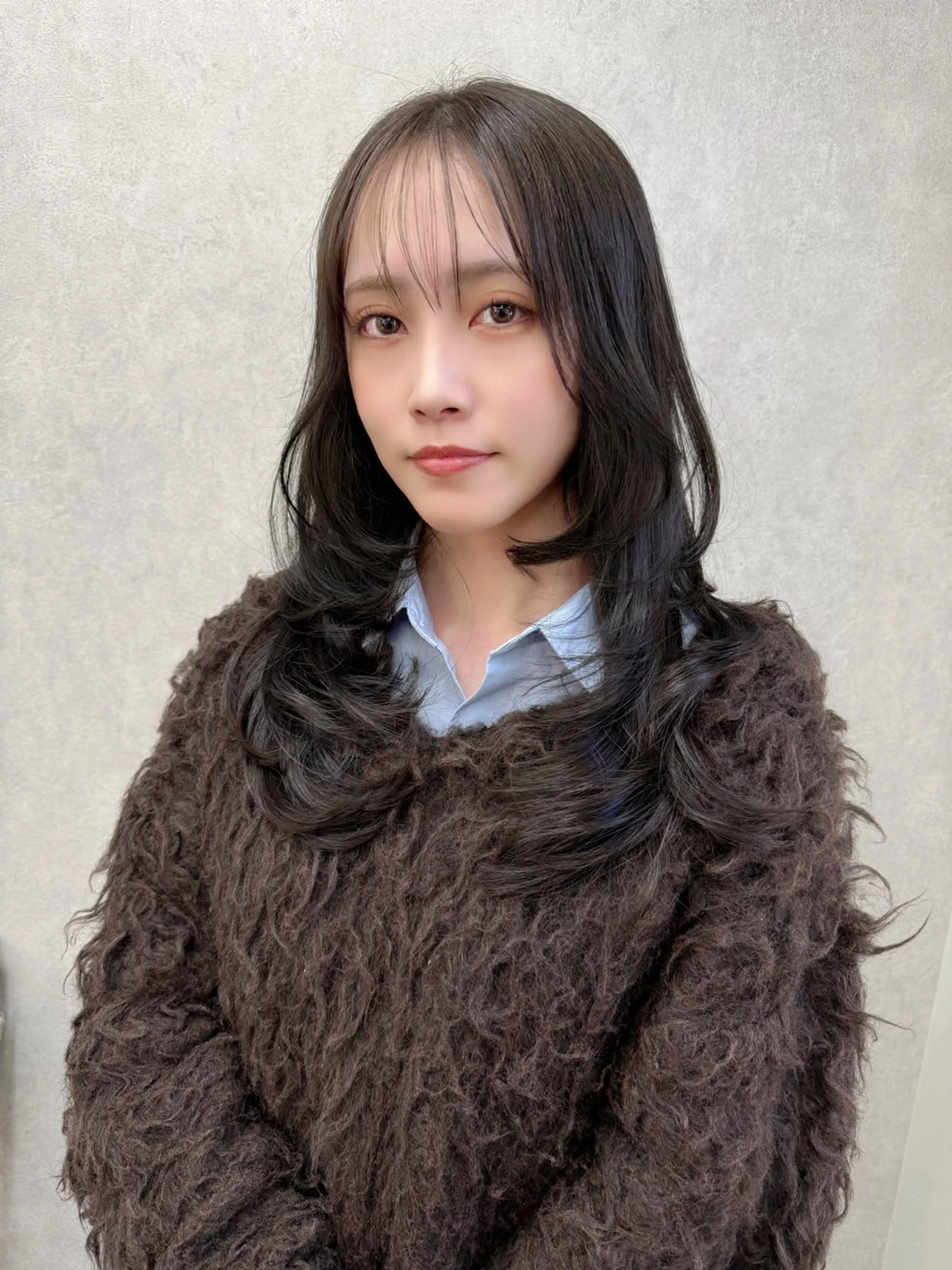 セミロング カラー カット ヘアカラー トリートメント 𝐑𝐲𝐮𝐤𝐢 【店長】ALEAPのヘアスタイル