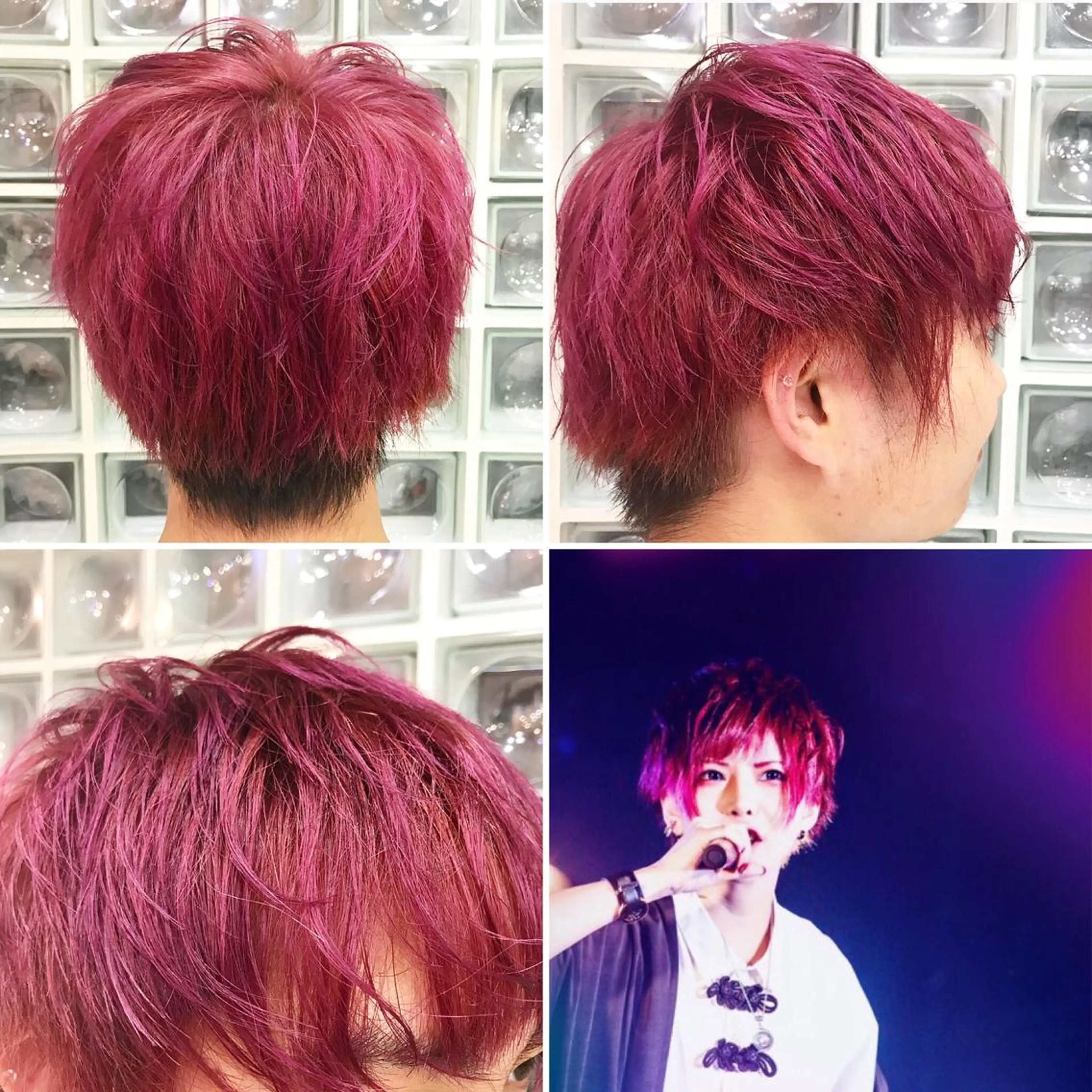 ショート カラー メンズ ヘアカラー トリートメント "PEPPU "所属・🌈推し色派手髪 ハイトーンShinのヘアスタイル