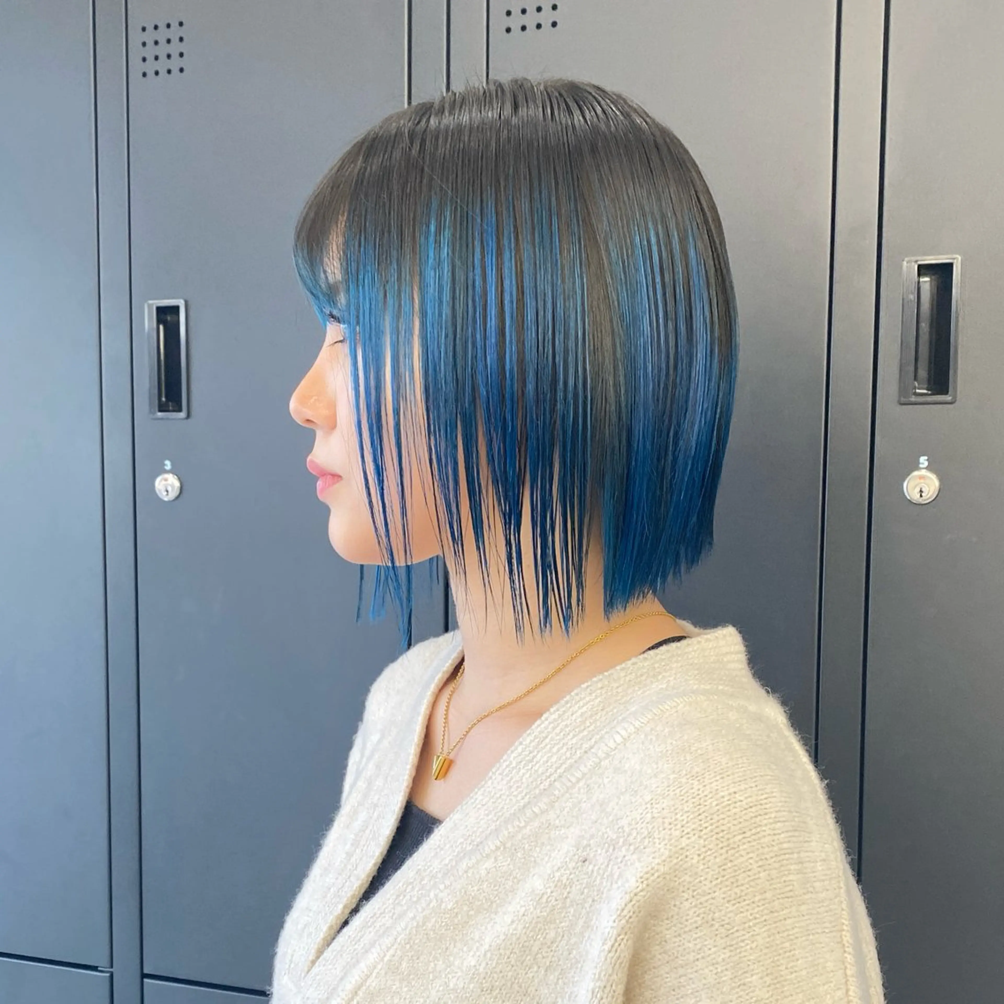 ミディアム カラー hair&beauty RENO直江店所属・大友 千春のヘアスタイル