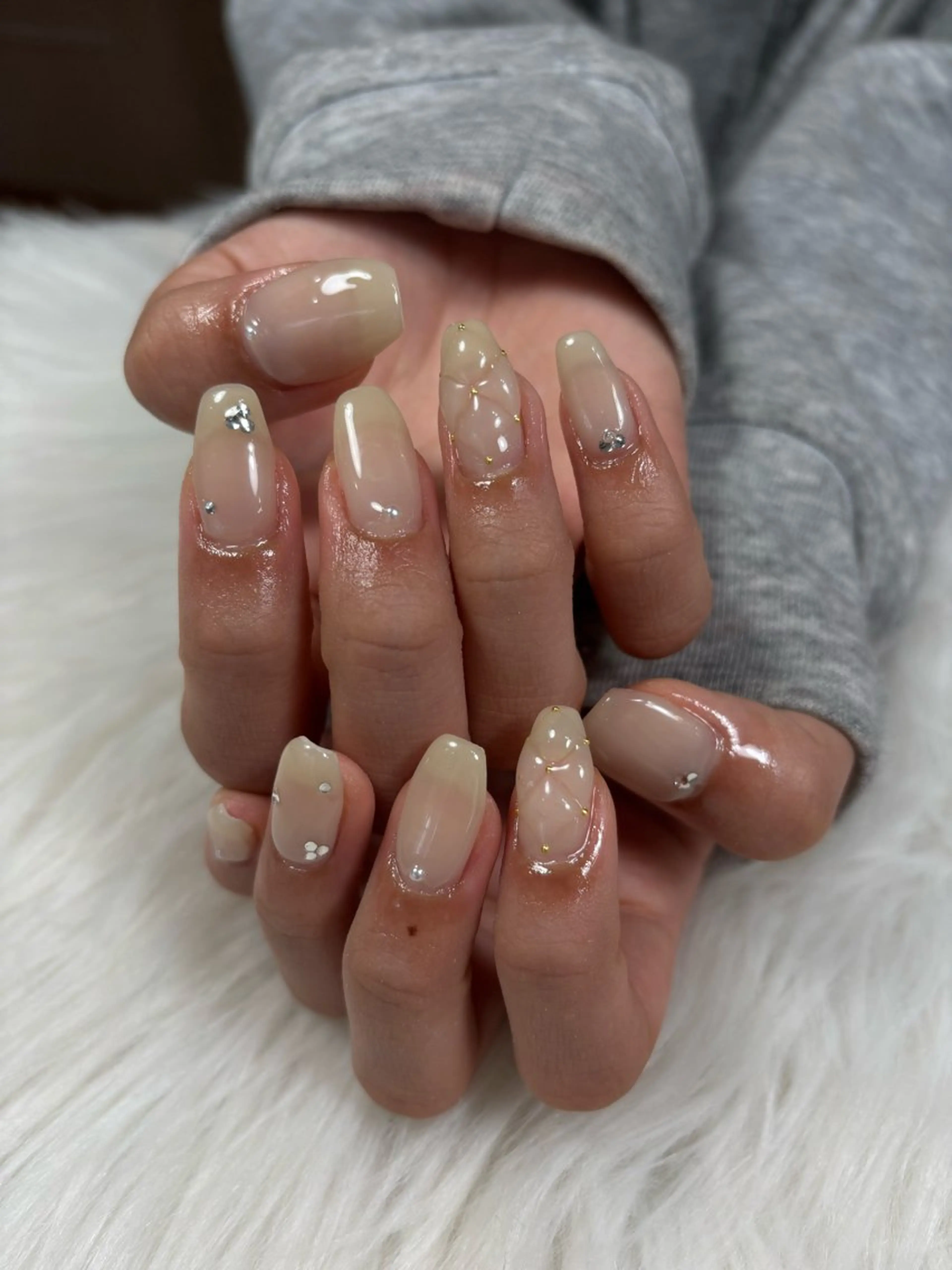 ネイル ハンドネイル 🦋Hina🦋 1月予約受付中✨のネイルデザイン