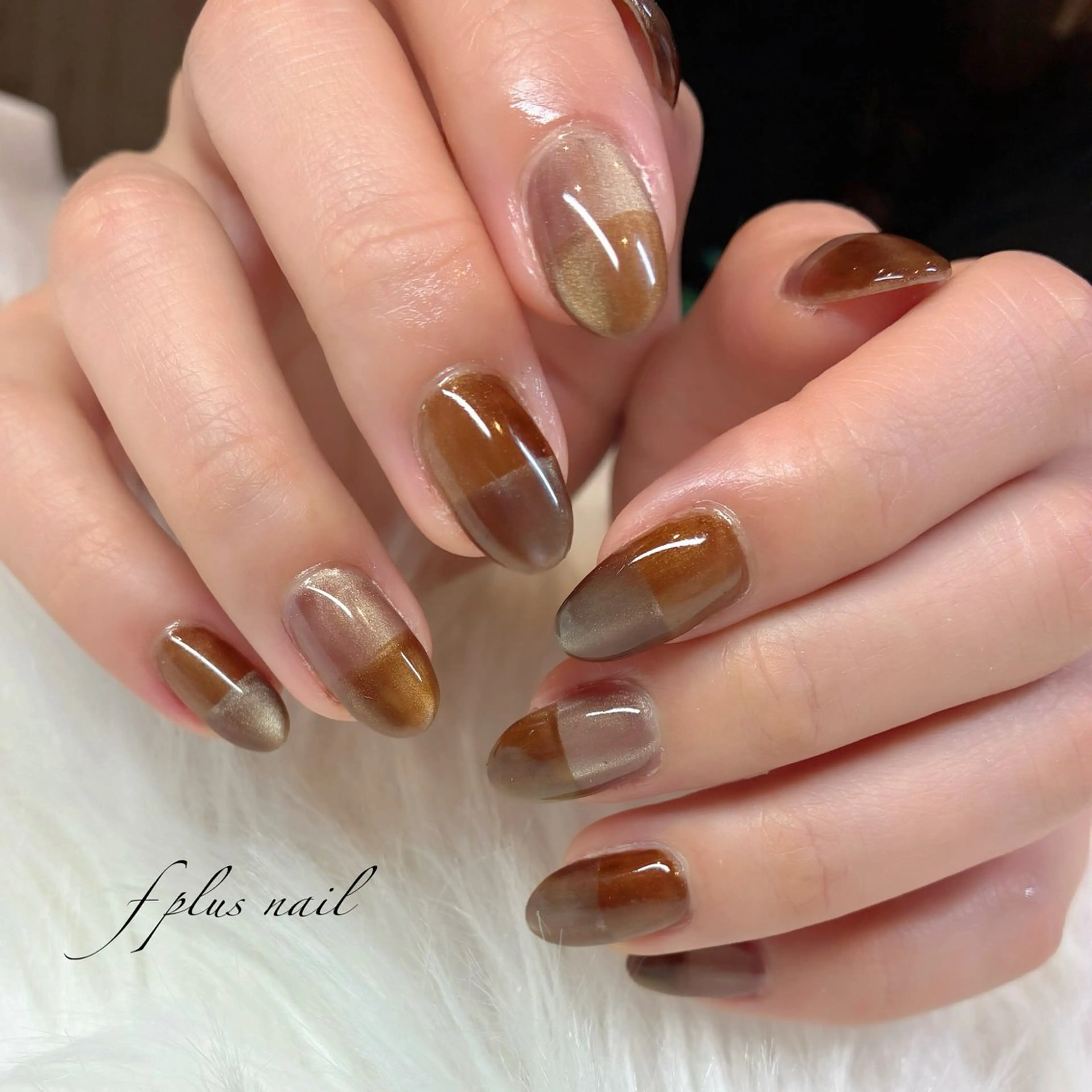 ネイル マグネットネイル ハンドネイル kanako nail🌷のネイルデザイン