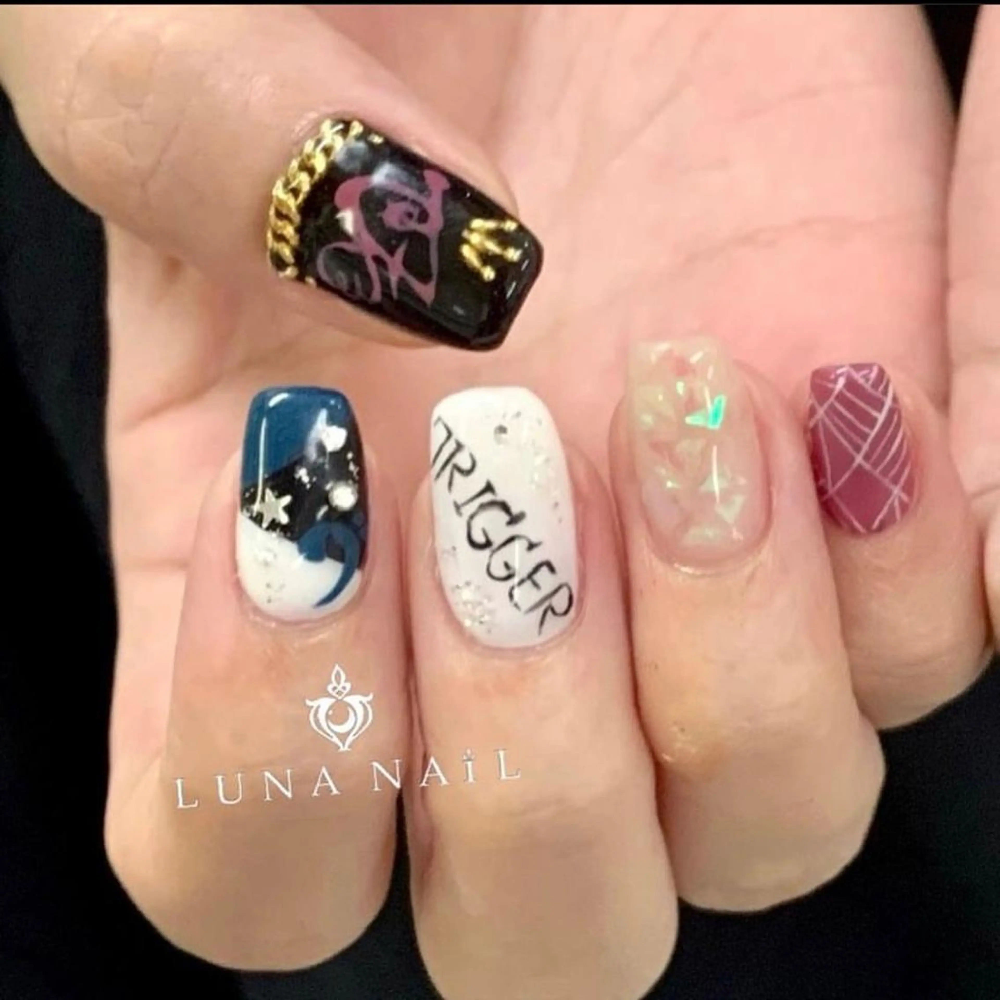 ネイル ハンドネイル アトリエ　ミモザ所属・いまむら あかりのネイルデザイン