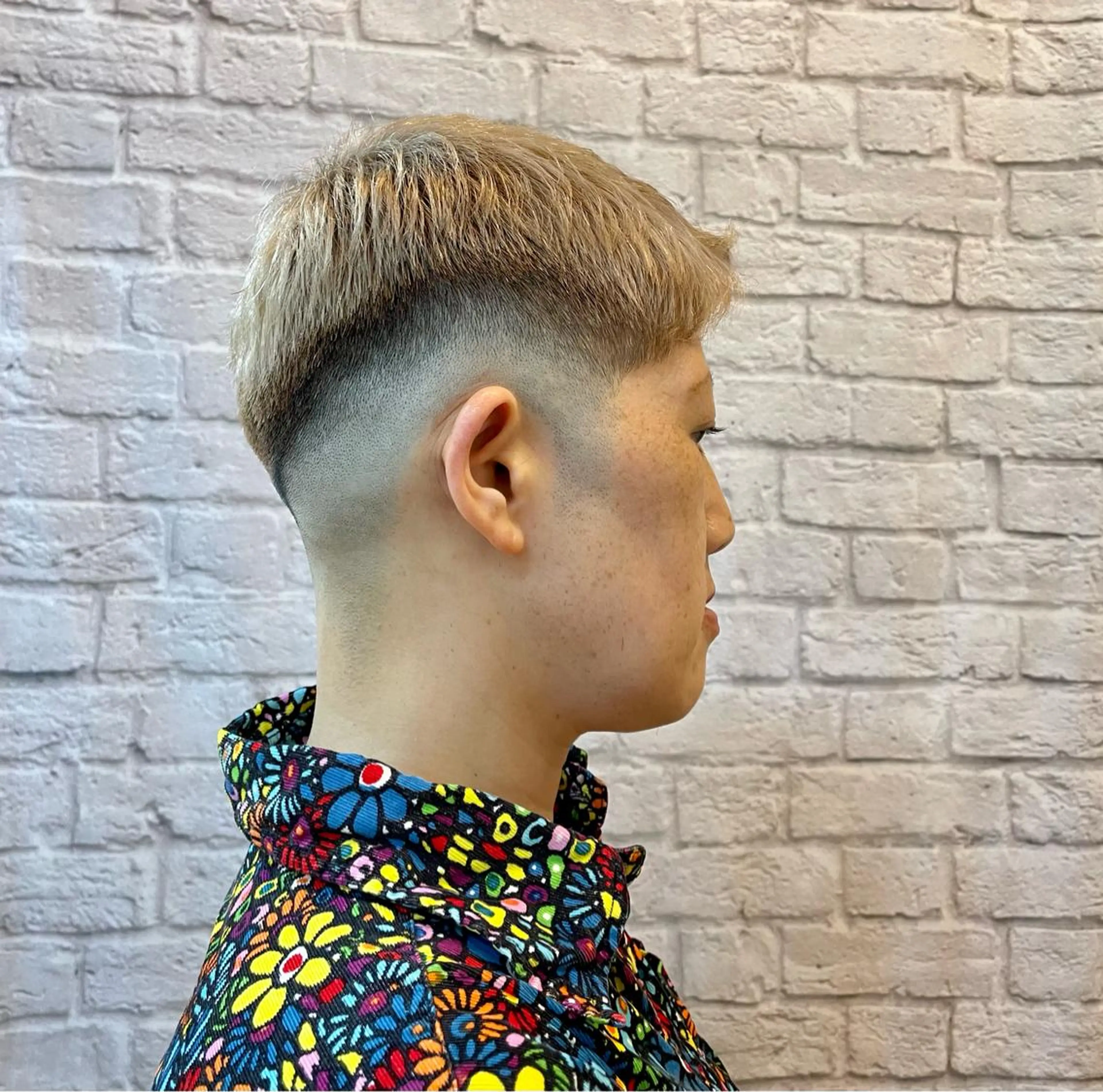 ショート カット 無料メンズカット❗️ 岡本晟我のヘアスタイル