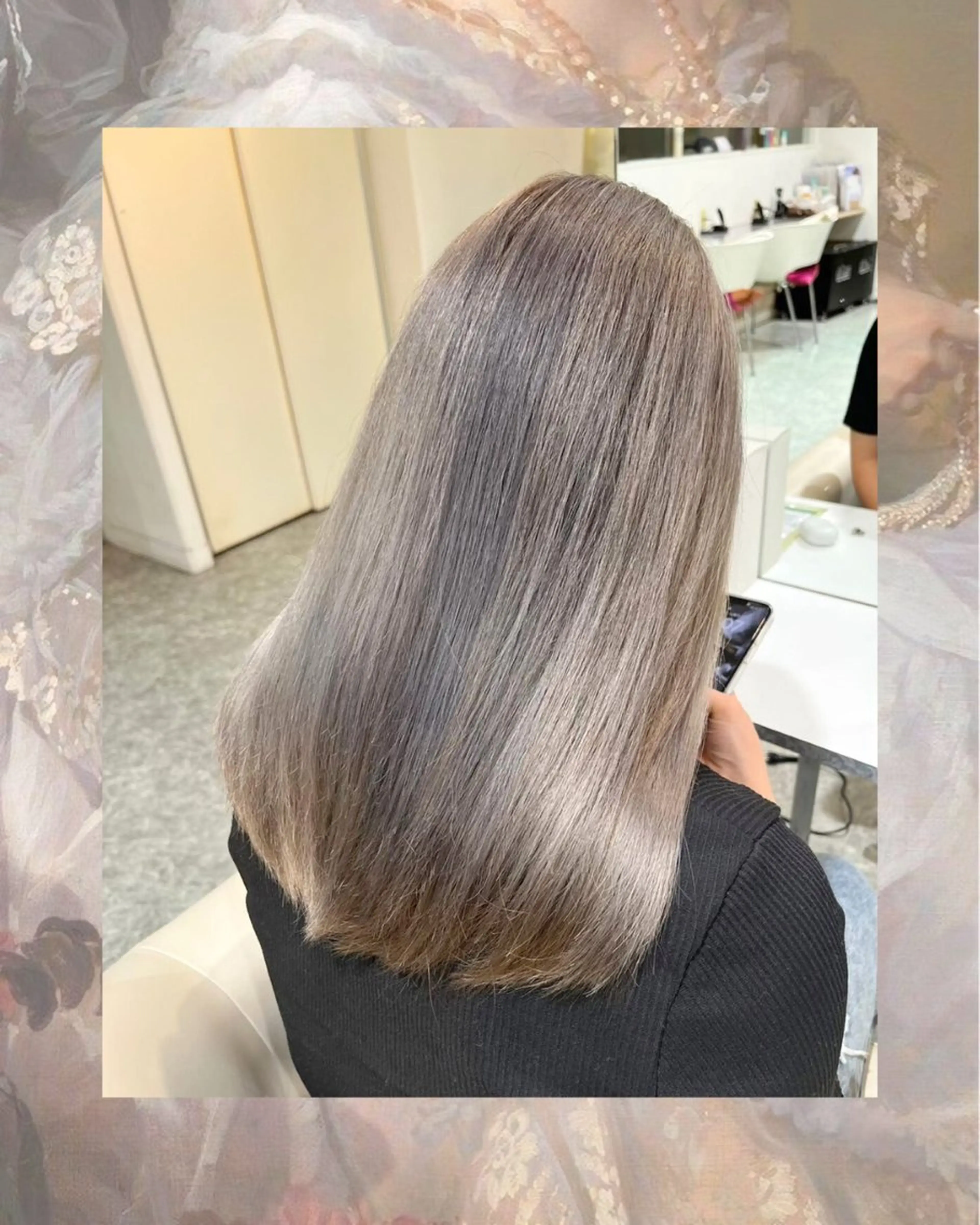 ロング トリートメント MAISON DE BEAUTE 箕面店所属・꧁꒰ঌ奈菜美໒꒱꧂ 箕面美容室のヘアスタイル