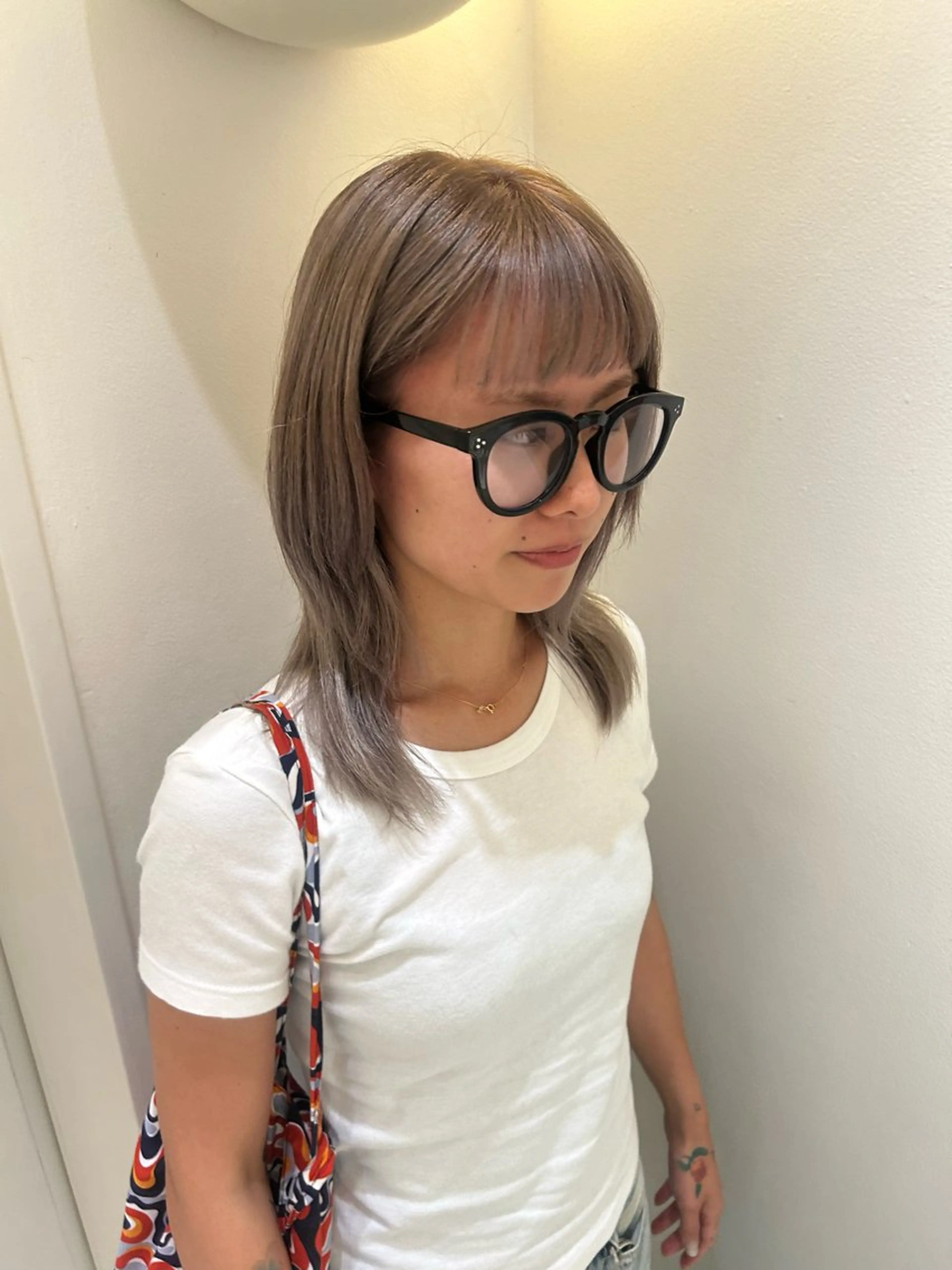 ミディアム カラー 外国人風ヘア/ 髪質改善/ayacaのヘアスタイル