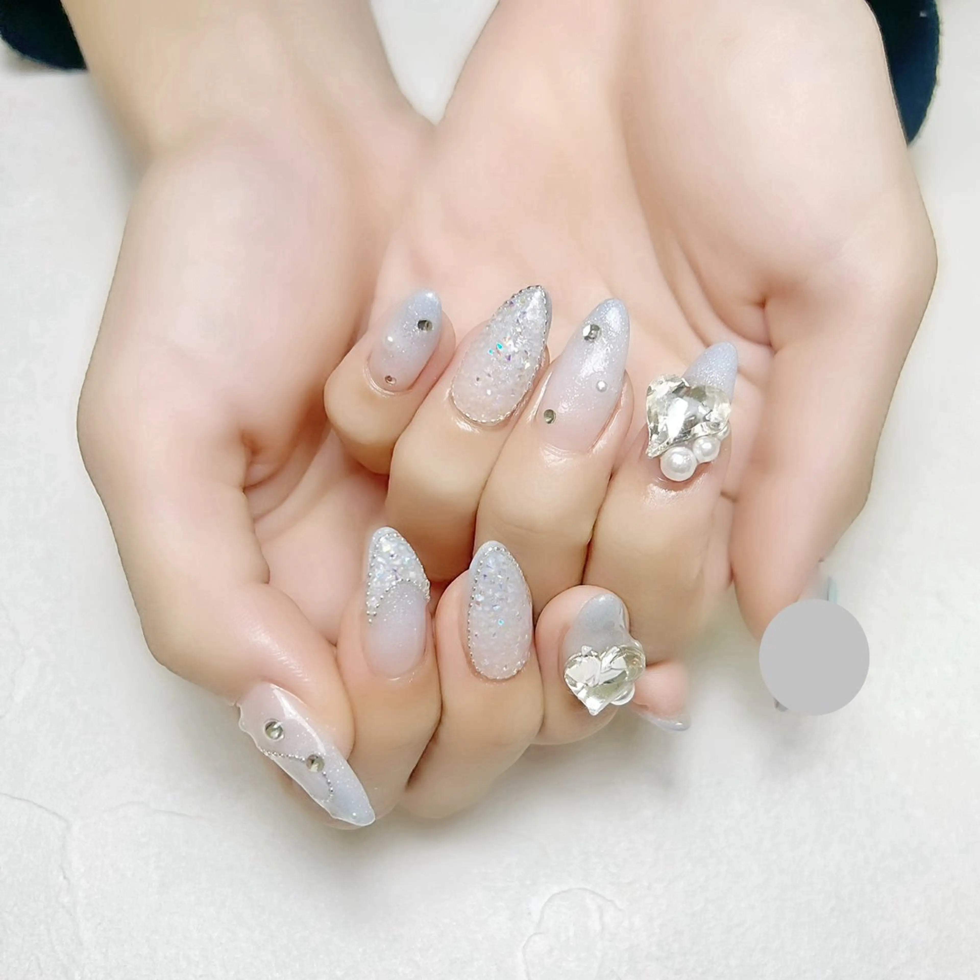 ネイル グラデーション 冬ネイル rouse nail RISATOのネイルデザイン